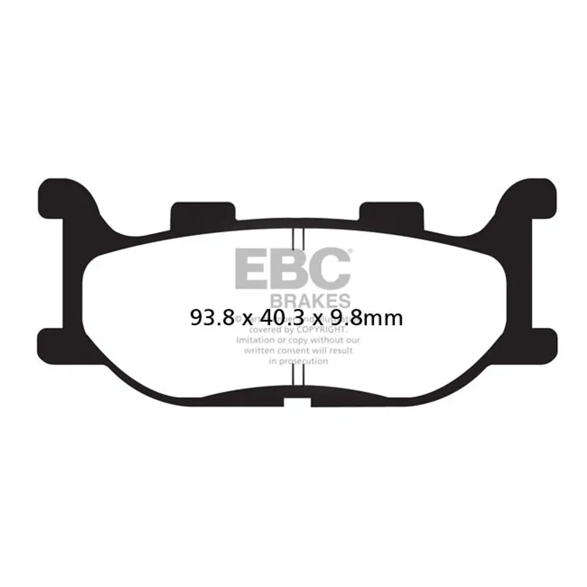 EBC Organic brake pads
