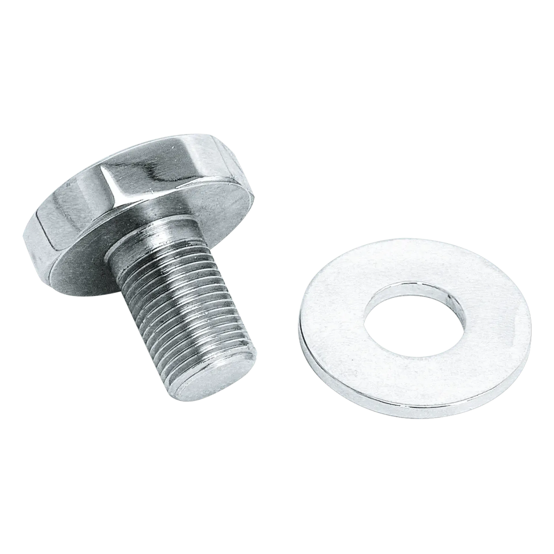 Chrome Stem Bolt FLST FXR FXD XL, 86 up