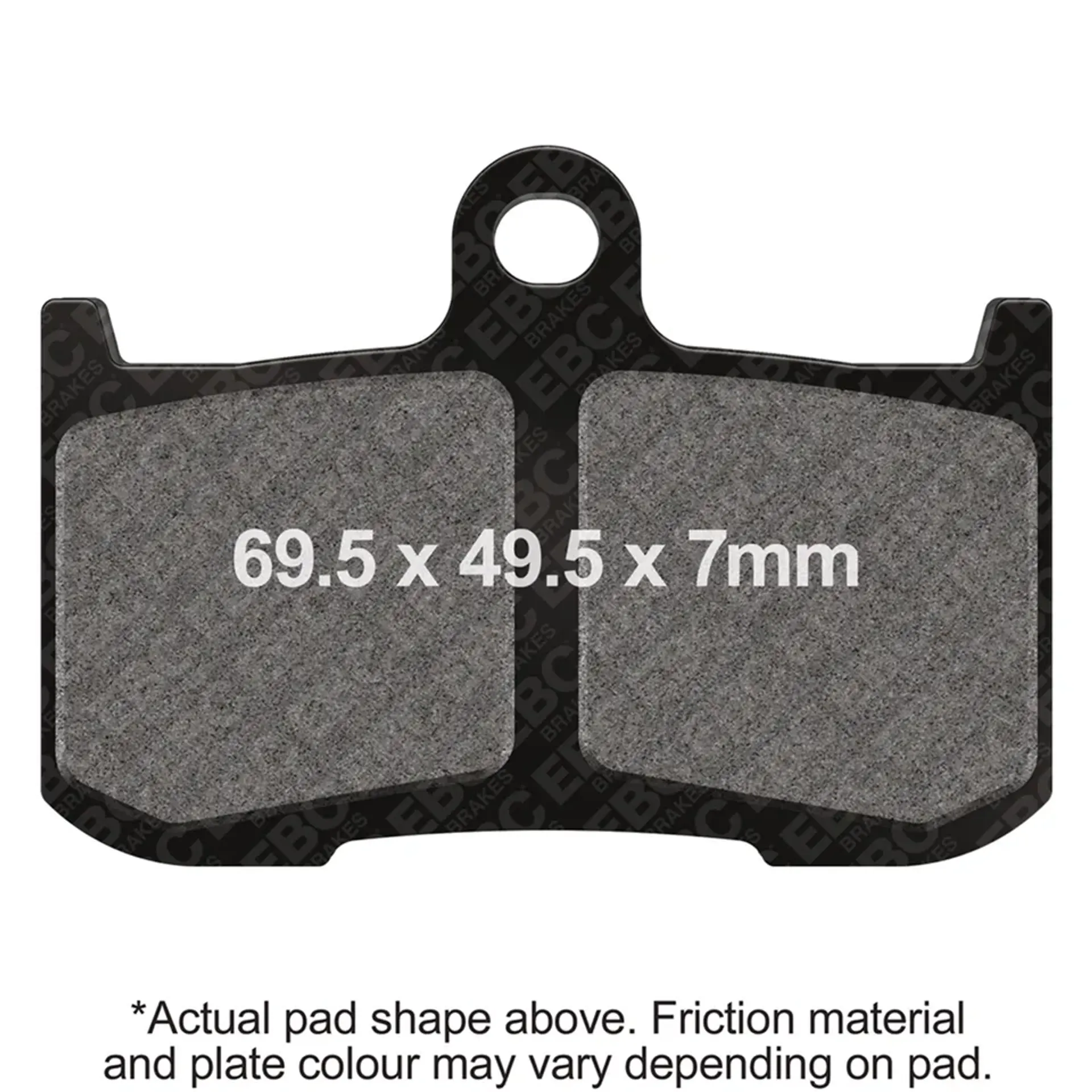 EBC-HH brake pads Victory, Indian FR
