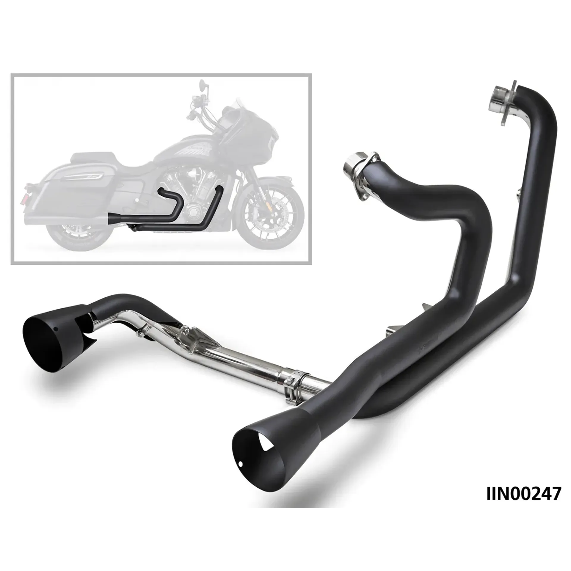 TRUE-DUAL HEADERS BK IND CHALLENGER20