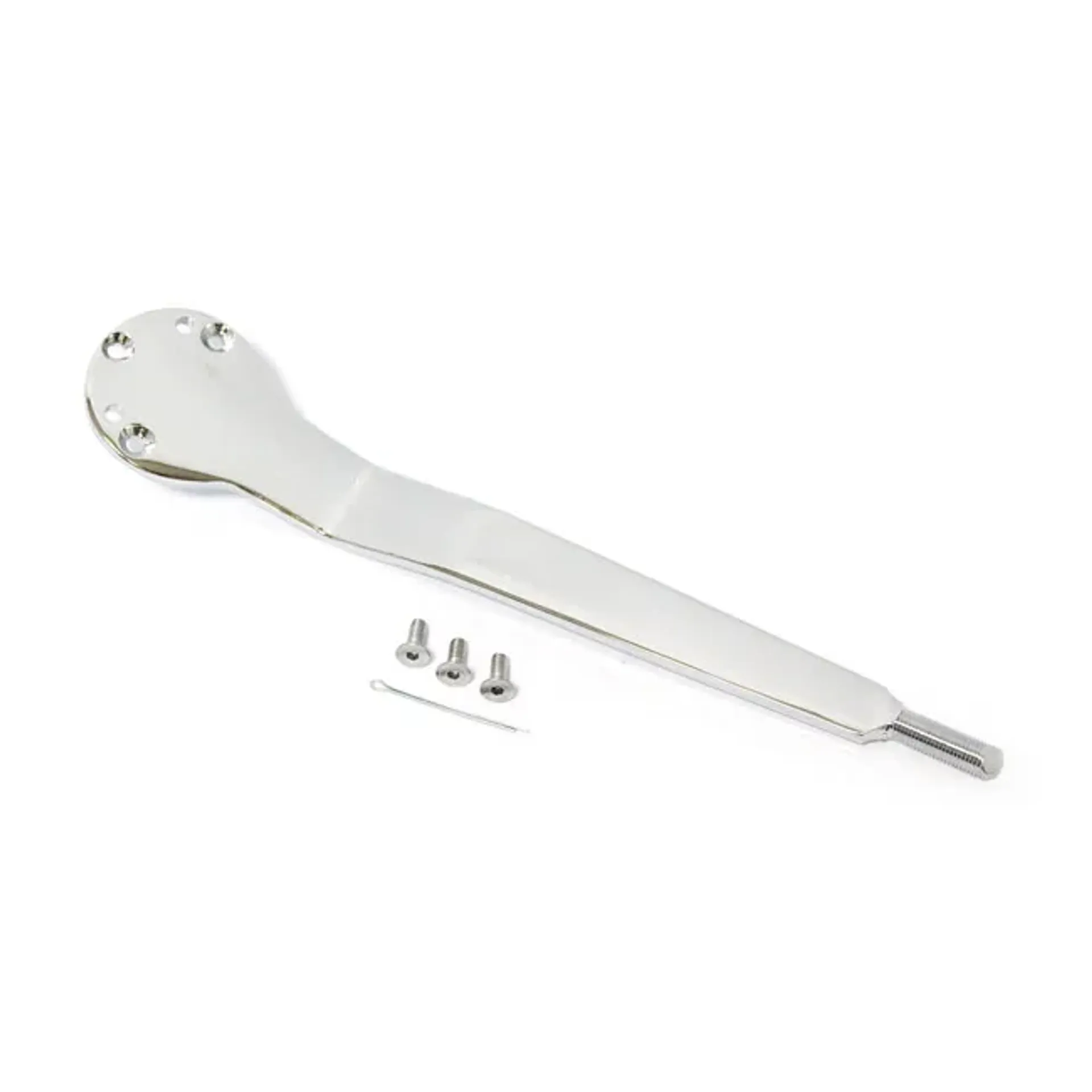 Jockey shift lever only. Chrome