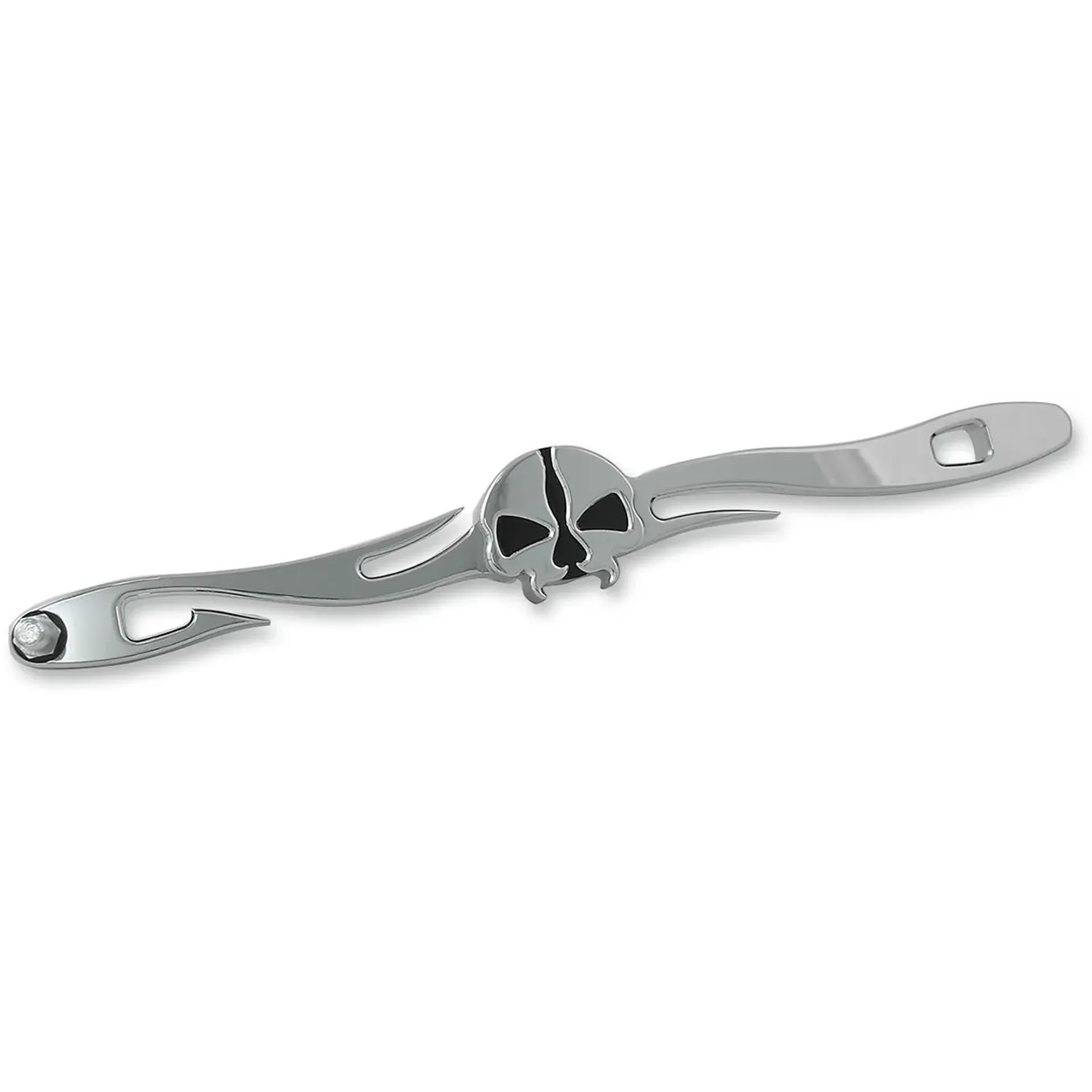 Shift Linkage Split Skull Custom Chrome