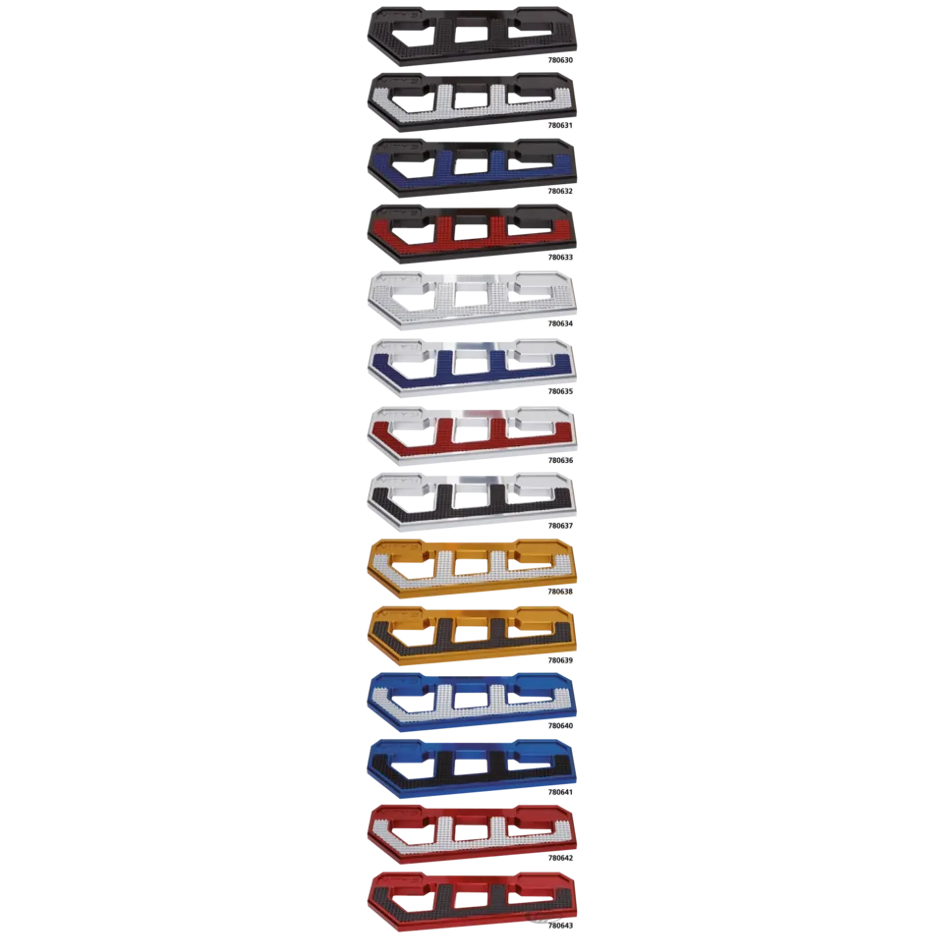 RACING FLOORBOARDS FULL BLACK