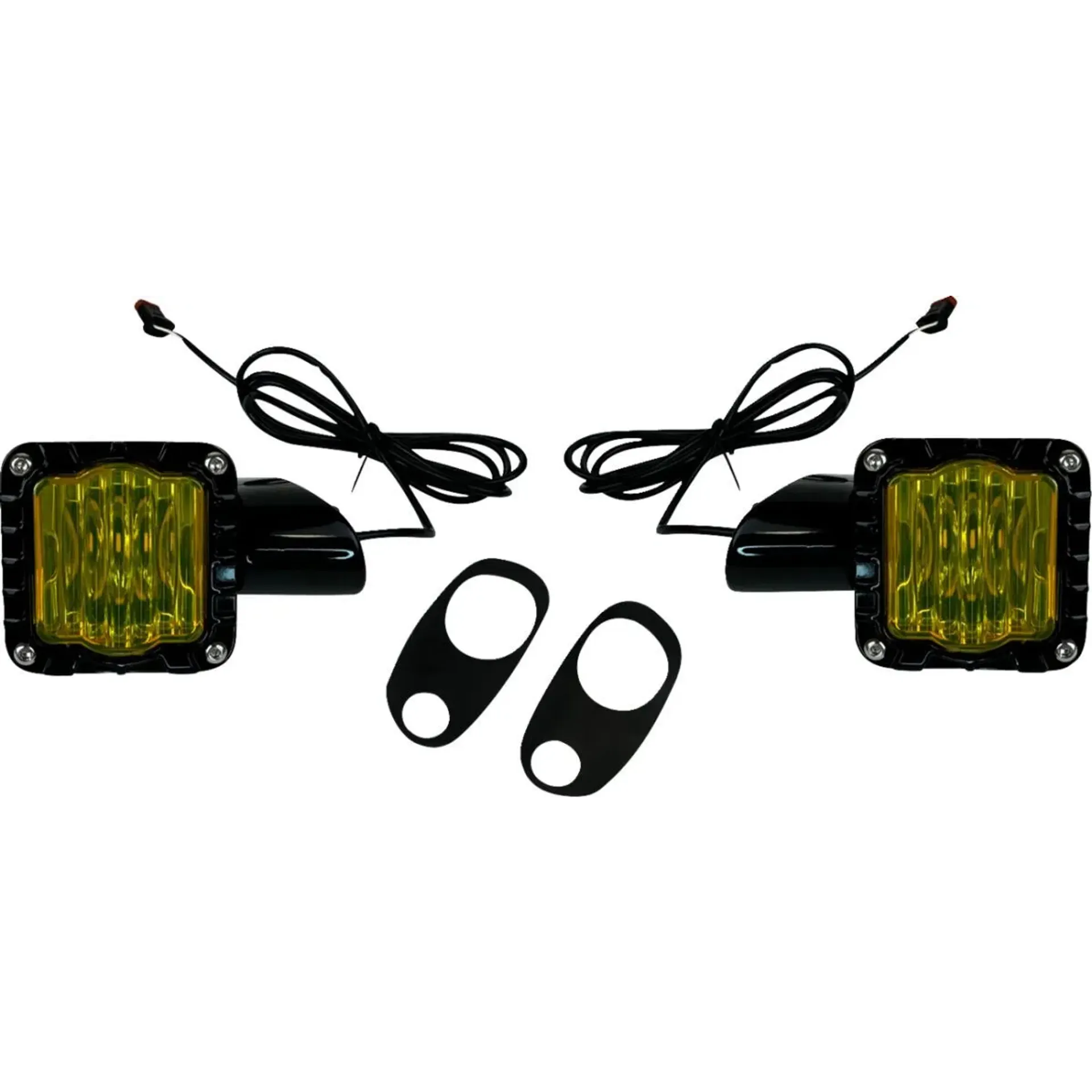 Lights Led Turn Signals Gloss Blk Ylw Lens Road Glide