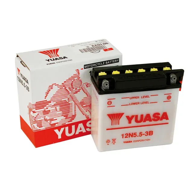 Yuasa, 12V lead-acid battery. 5.5Ah - Afbeelding 3
