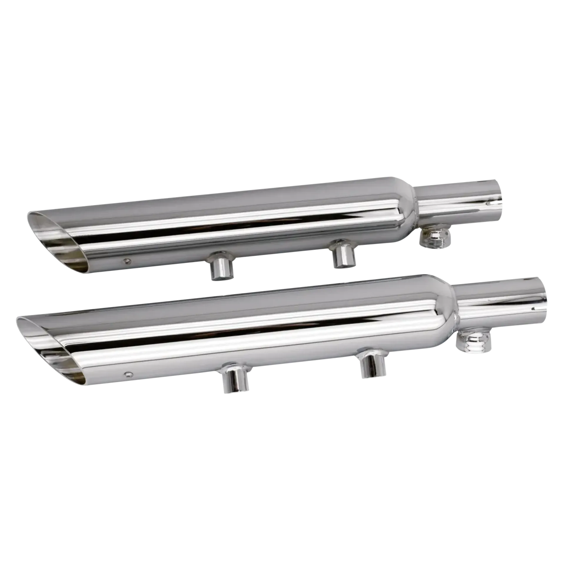 Chr Slip-ons FLH/T95-16 Strt tip 2″ baff