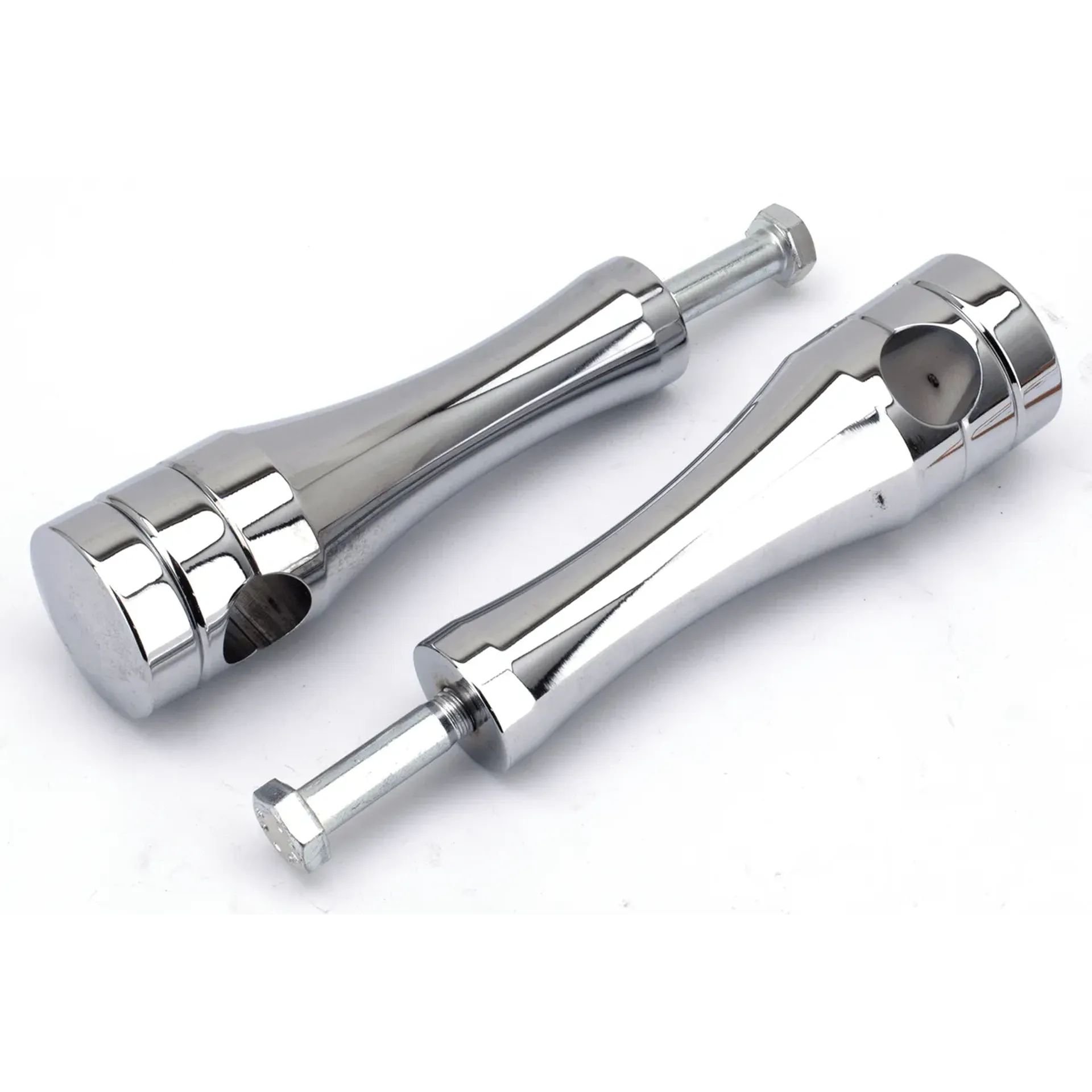 Chops76 Shaved line chromed risers 6″