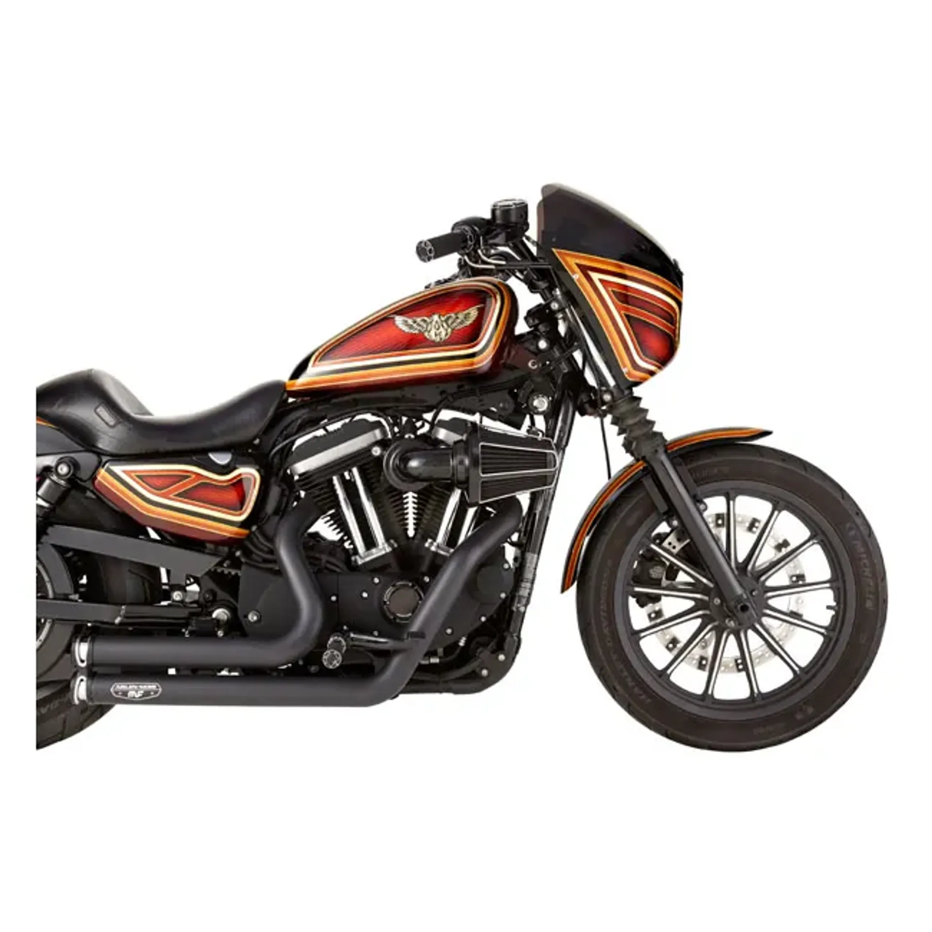 Arlen Ness, 90° Monster Sucker air cleaner. Beveled