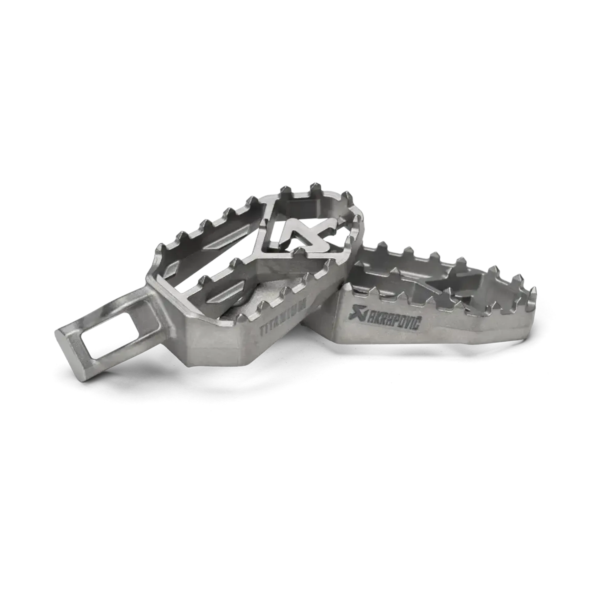 Footpegs titanium triumph tige