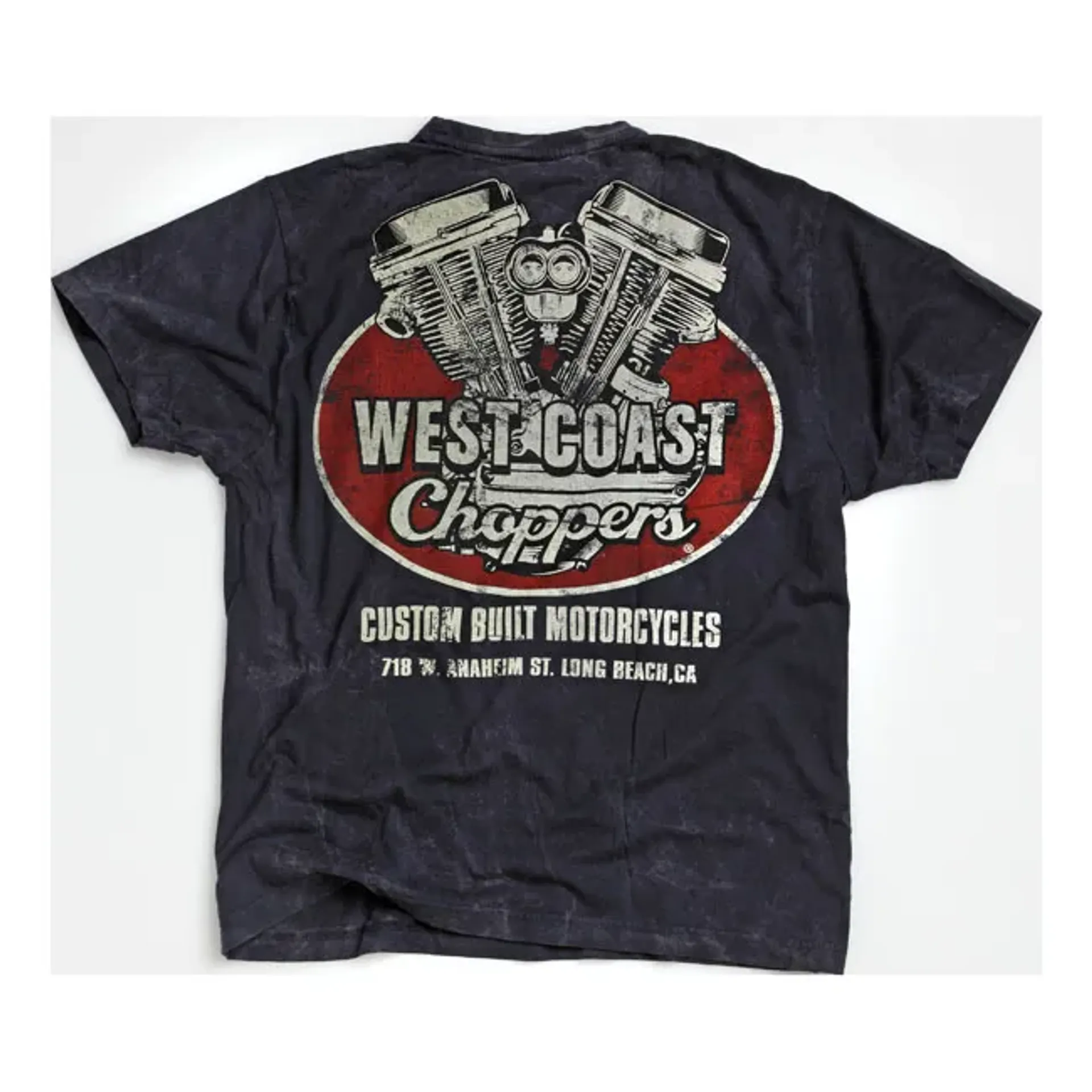 WCC Panhead vintage t-shirt navy