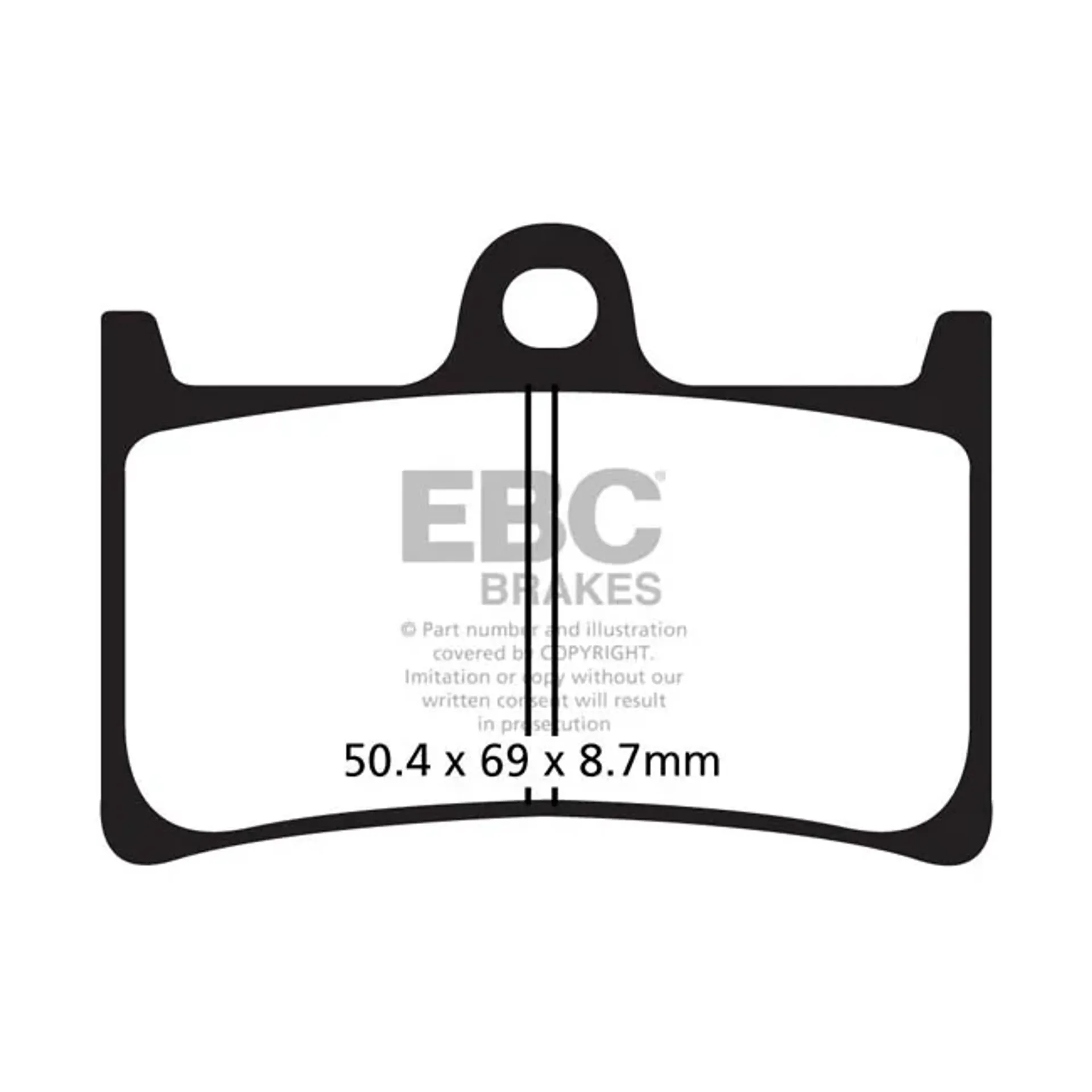 EBC Organic brake pads