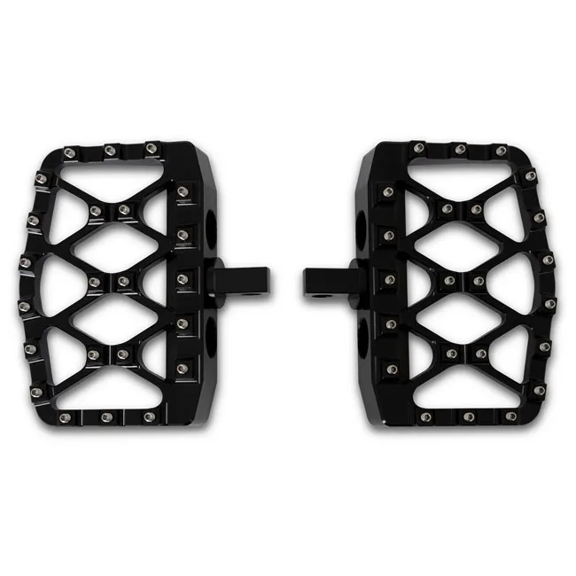 Burly, MX-Evolution mini floorboards, Passenger. Black