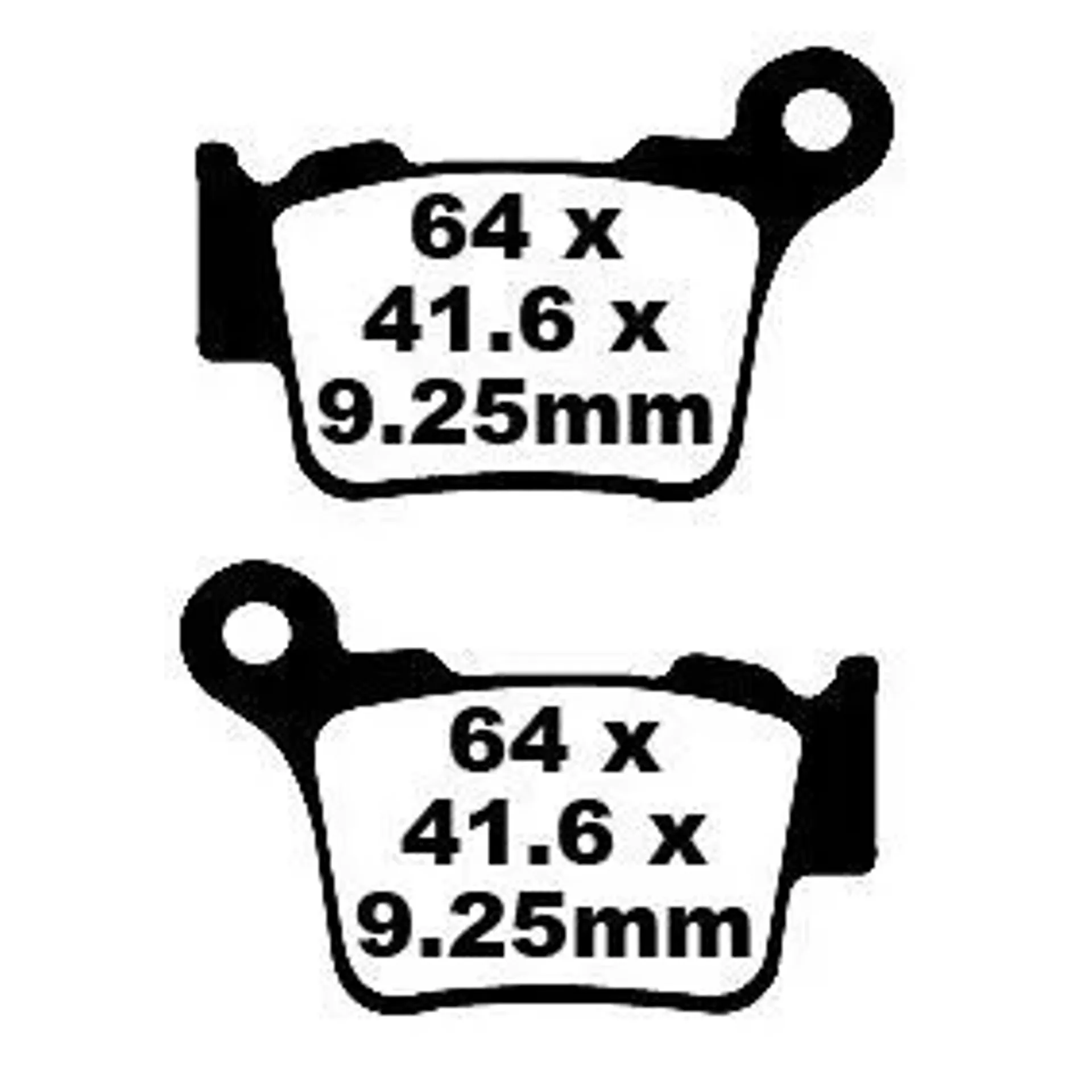 Brake Pad Fa-Tt Series Carbon Fiber
