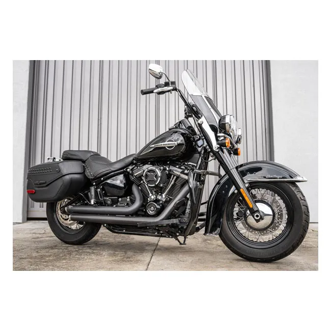 Burly, MX rider floorboards. Black - Afbeelding 5
