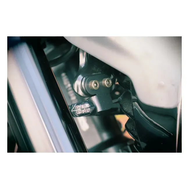 Cult-Werk, front turn signal brackets. Black - Afbeelding 3