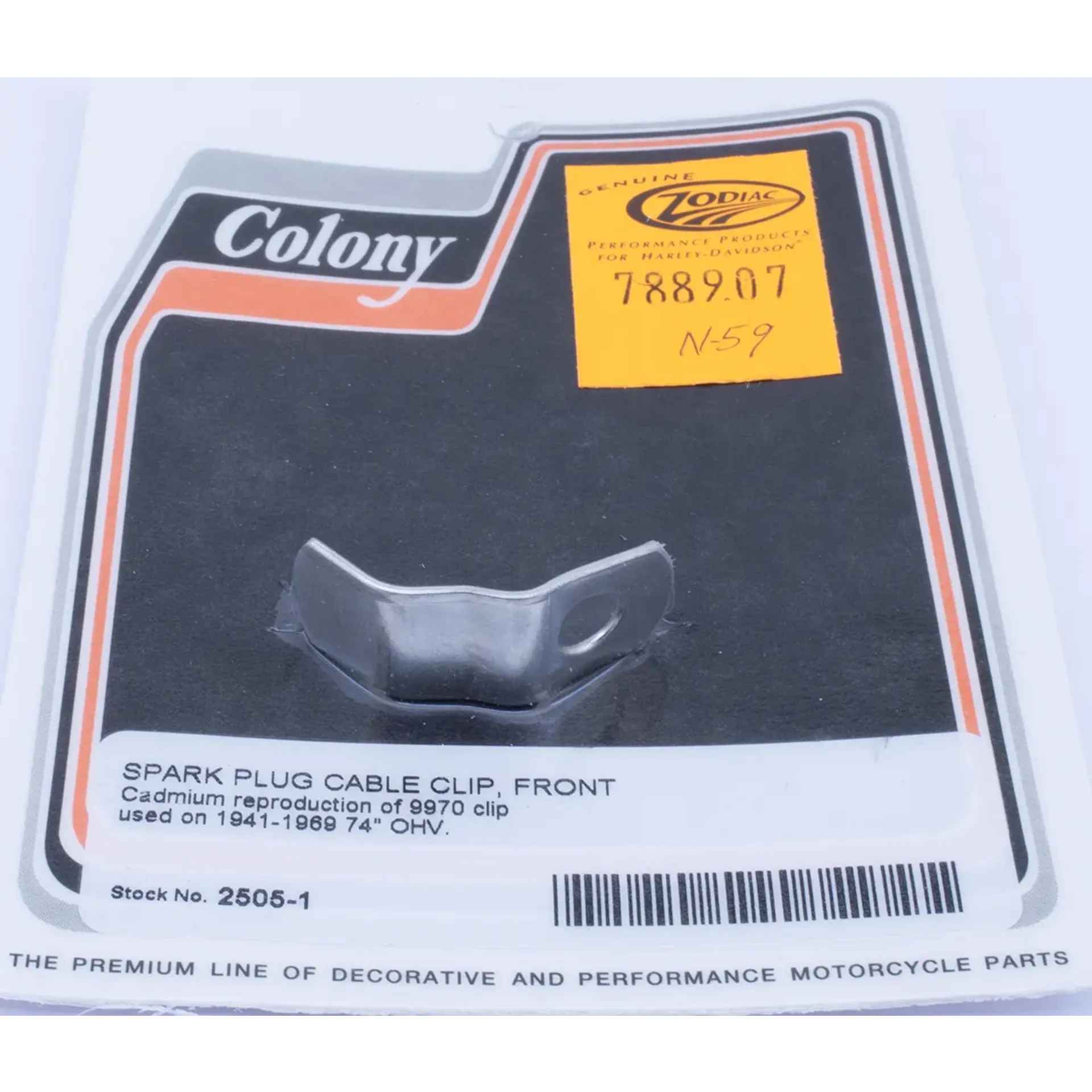 WhPltd Spark Plug Cable Clip OHV41-69 74
