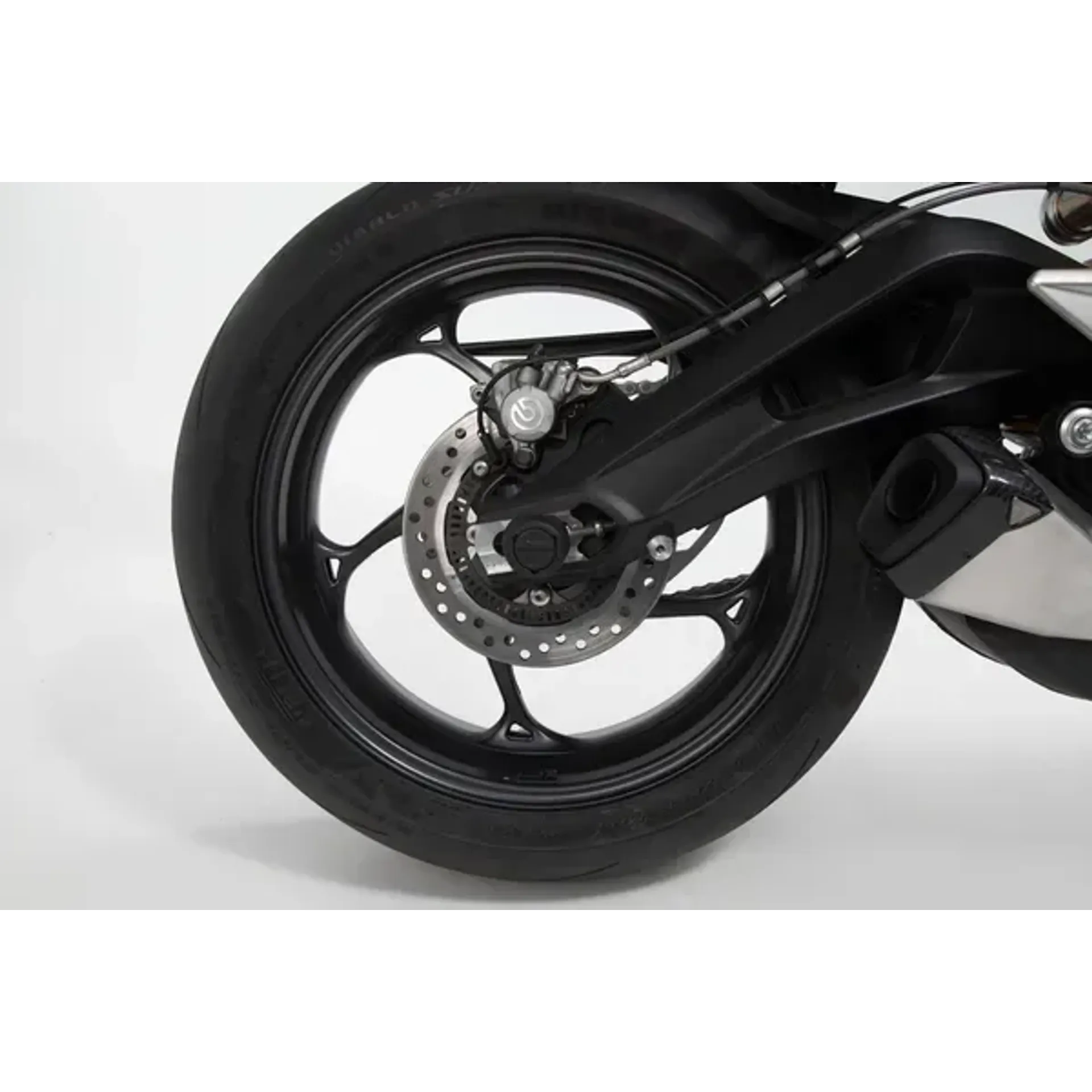 Rear axle slider set