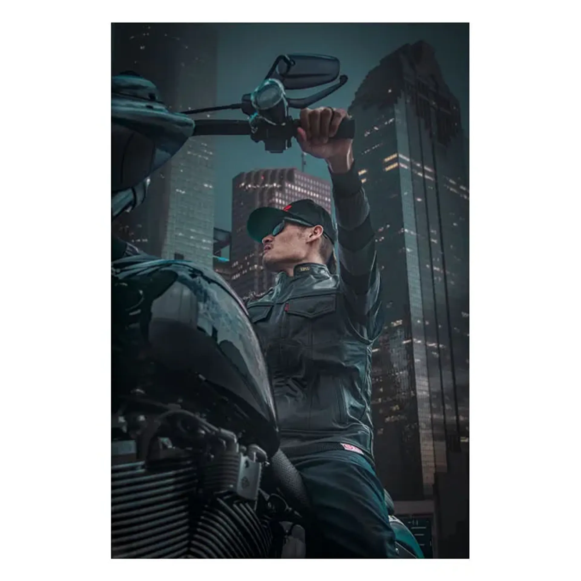 13 1/2 Night Rider Leather vest
