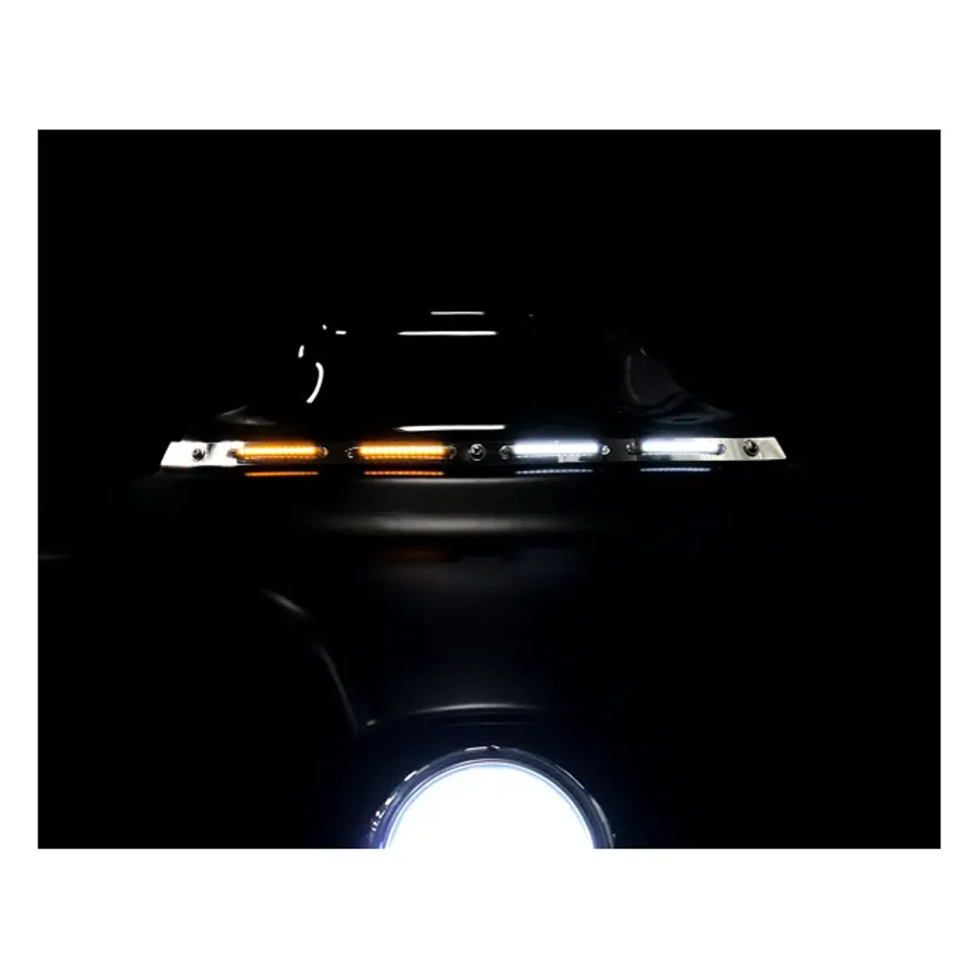 Custom Dynamics TruFLEX® Batwing turn signal LED trim tube