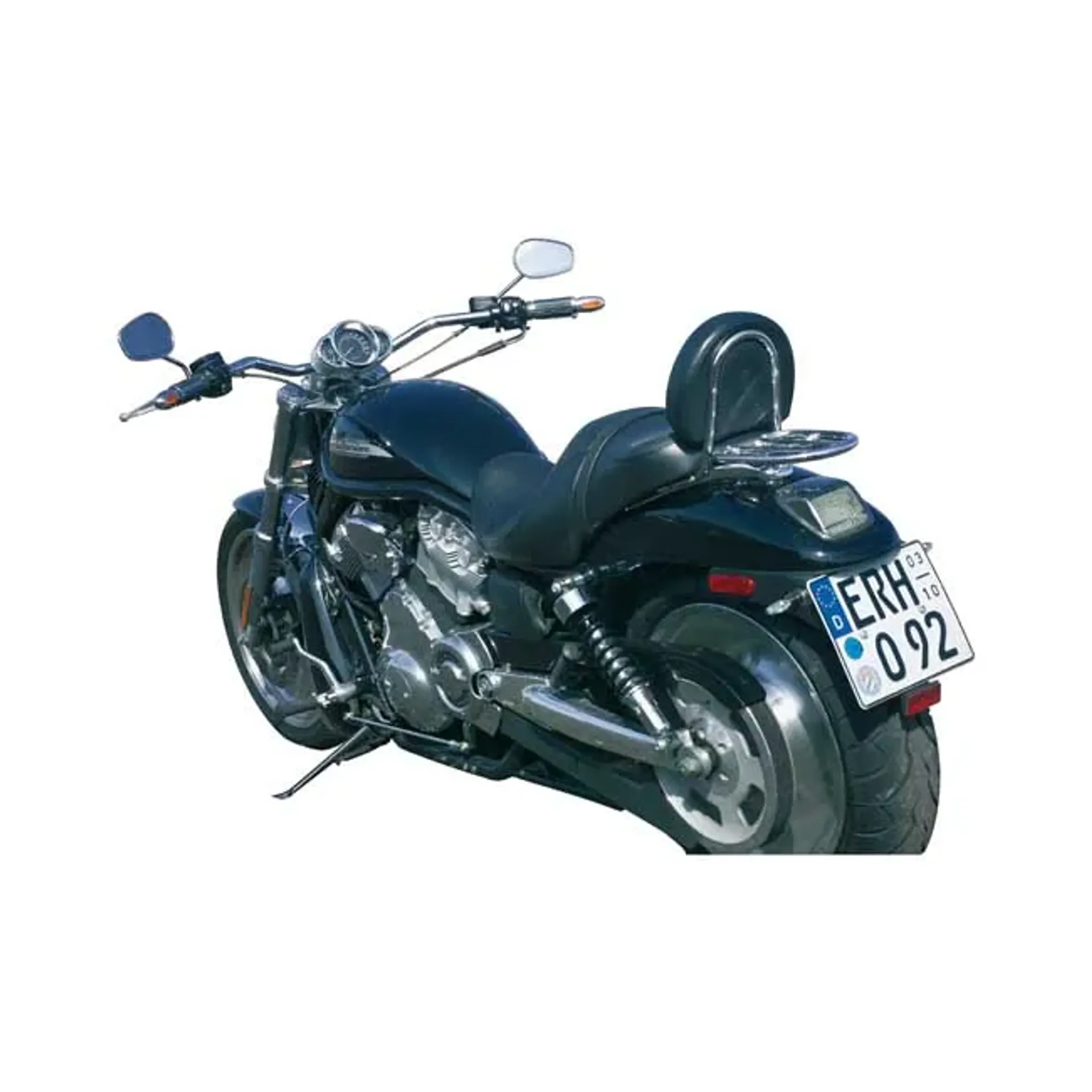 TRW, 1" Roadstar Medium Wide handlebar chrome 10" rise ABE