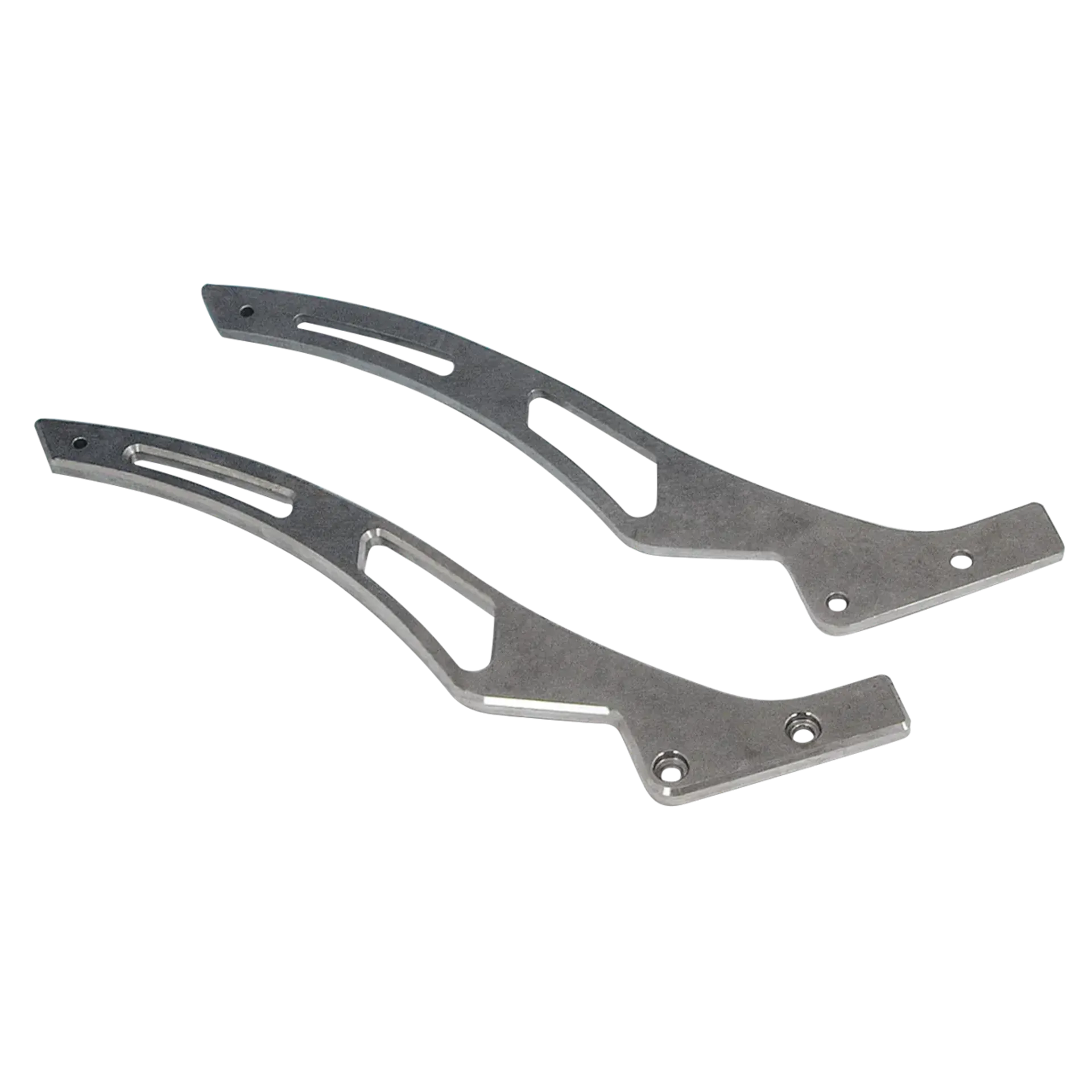 Custom Softail Fender struts Raw Steel