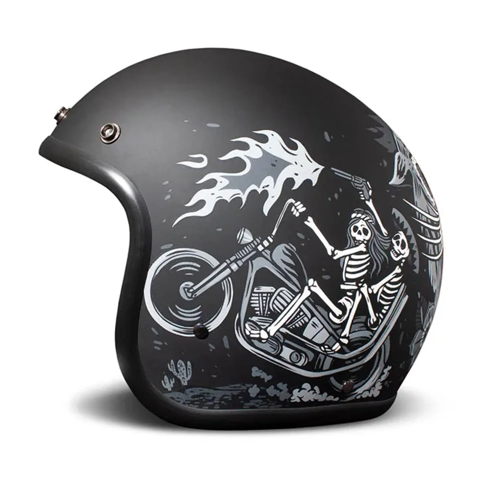DMD Retro helmet Ghost Rider