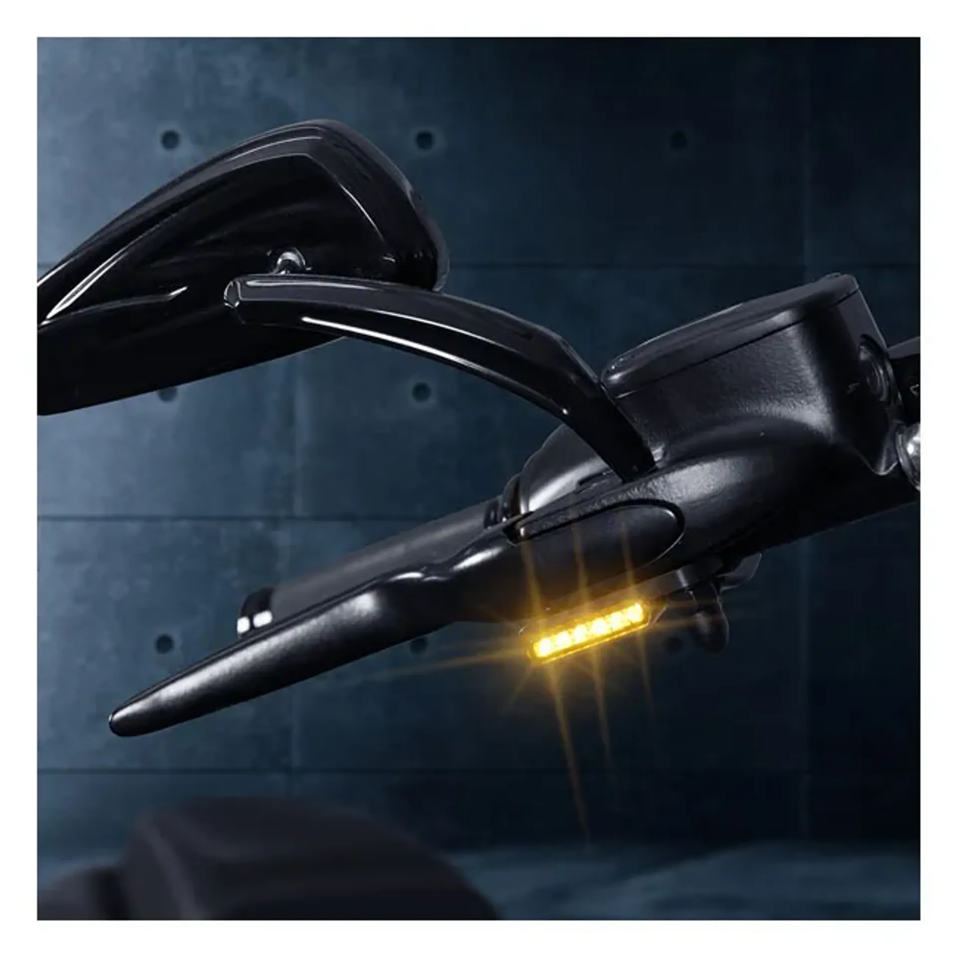 HeinzBikes, %27%27Stripes%27%27 below bar turn signals. Black with PL