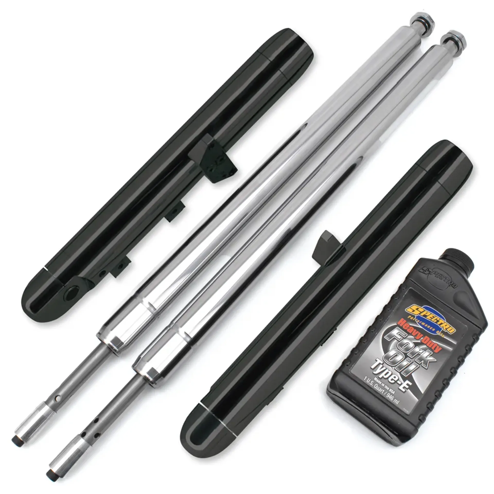Naked Blk Bubba fork legs 30.5″