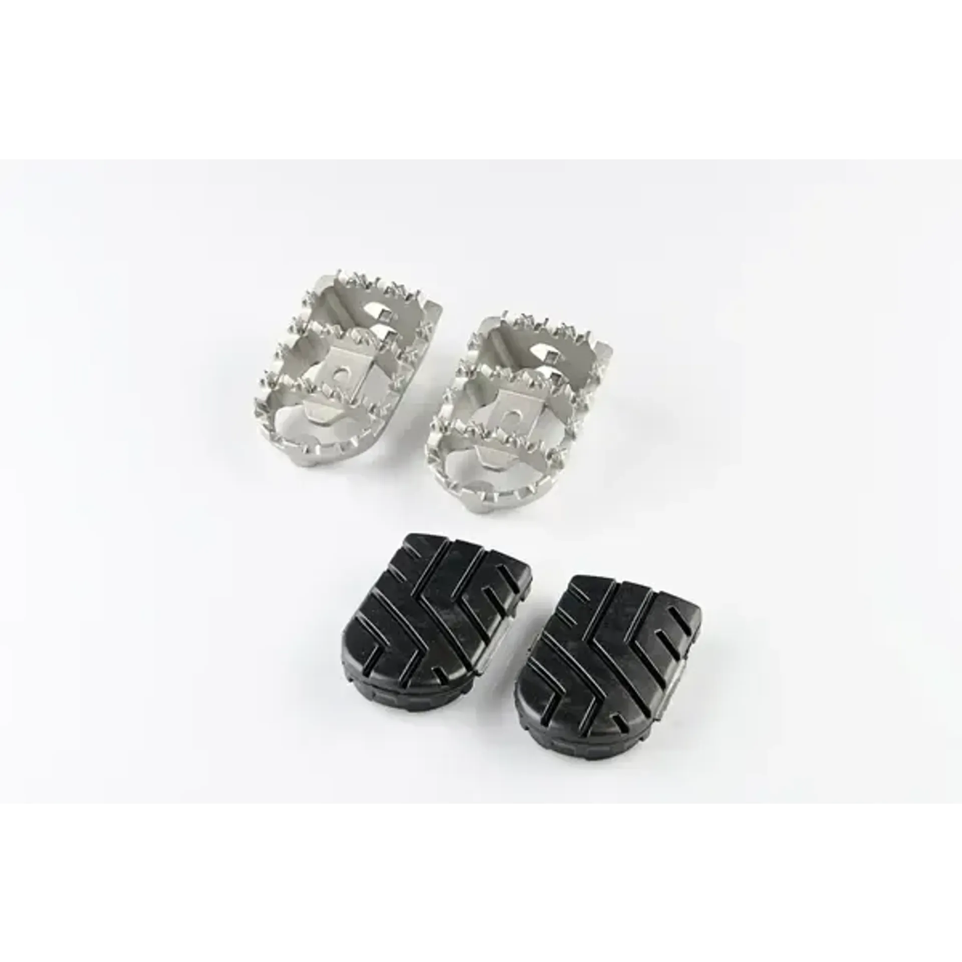 Ion footrest kit silver