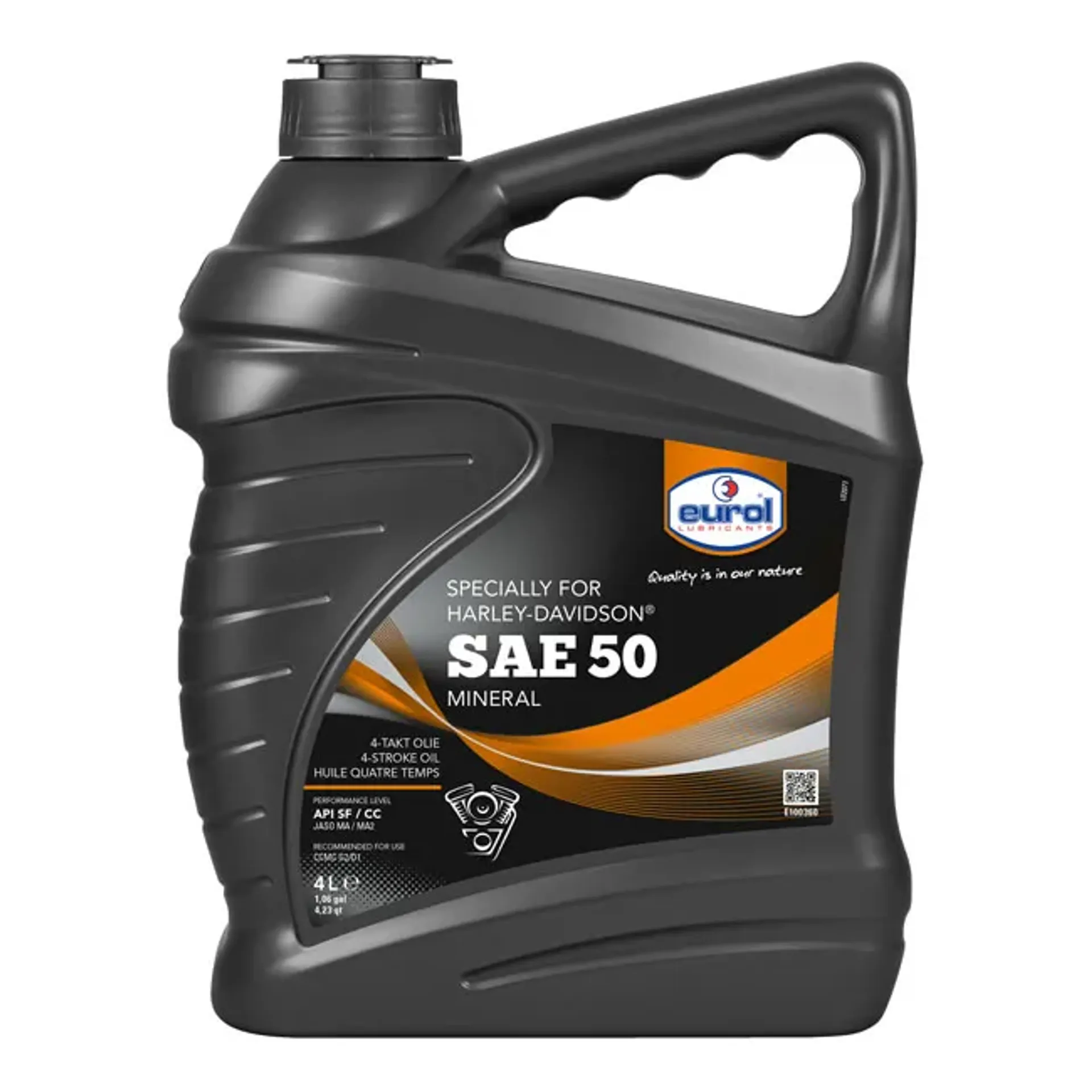 Eurol, motor oil SAE 50 SF-CC, 4L