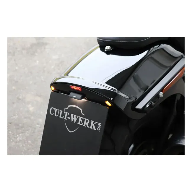 Cult-Werk, license plate bracket. 2-1 taillight/brake light - Afbeelding 4