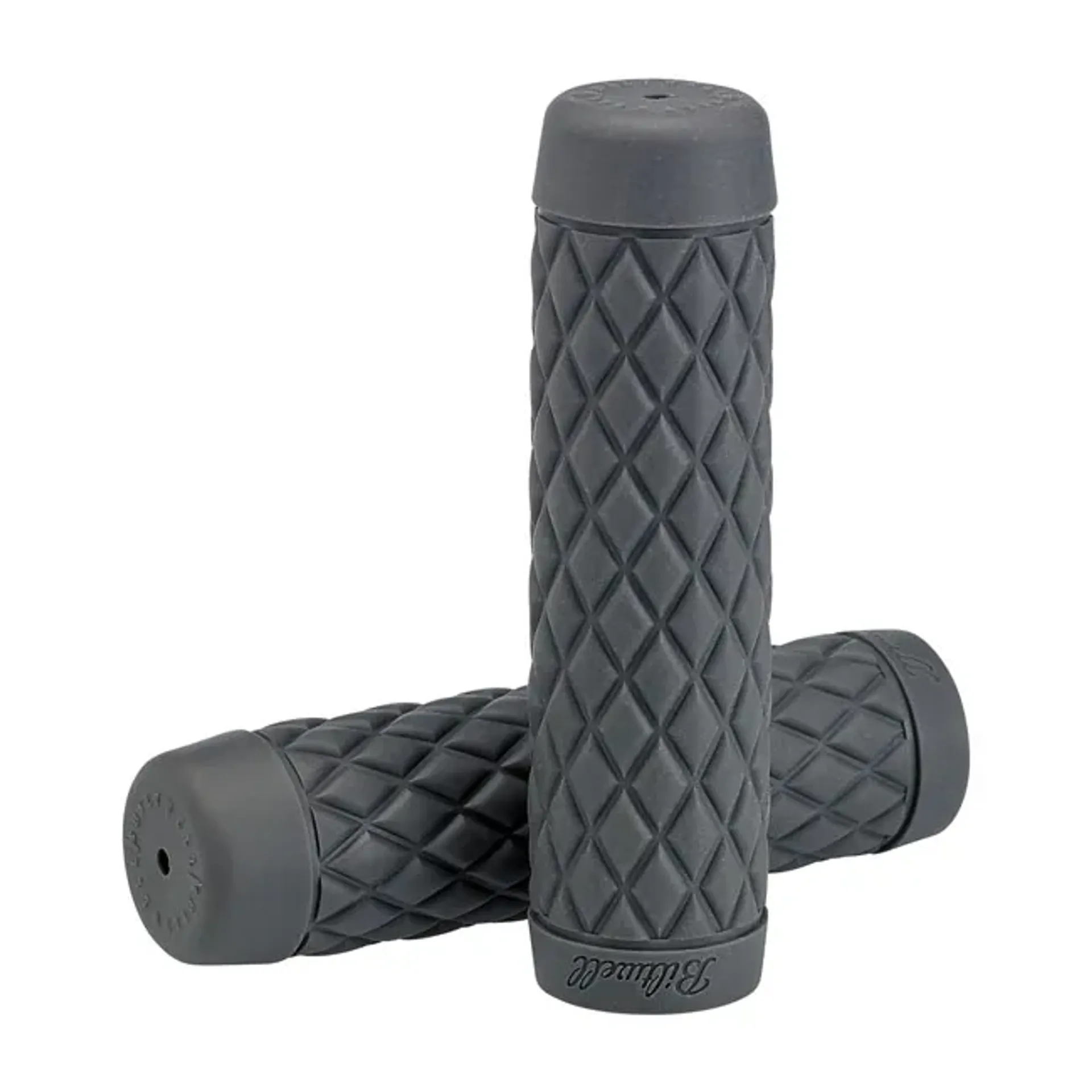 Biltwell 1" TPV grips Torker gray