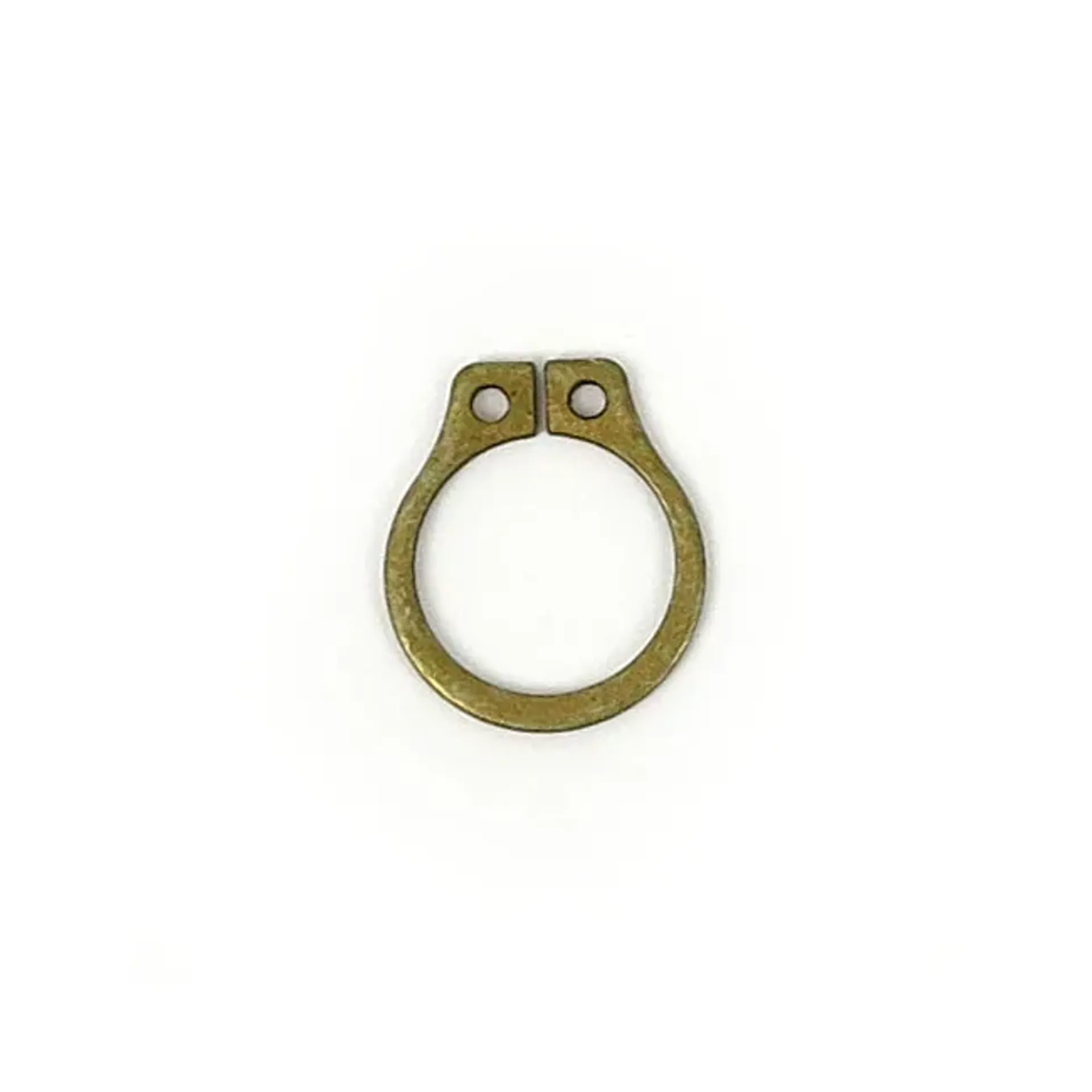 Retaining rings, front footpeg mount