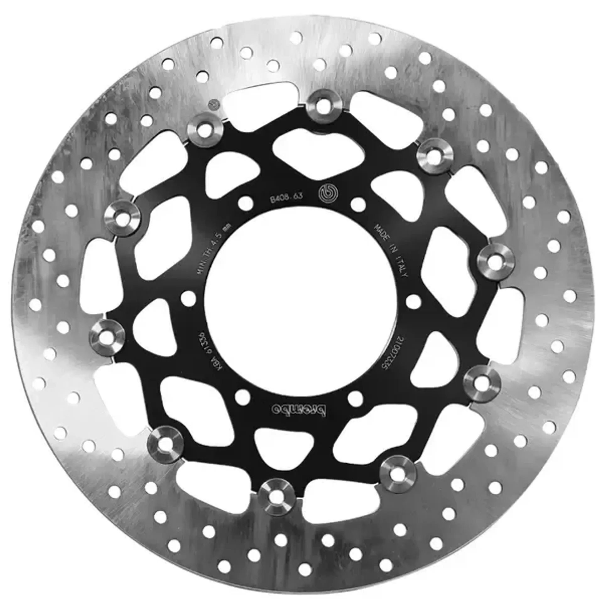 Brake disc float fr