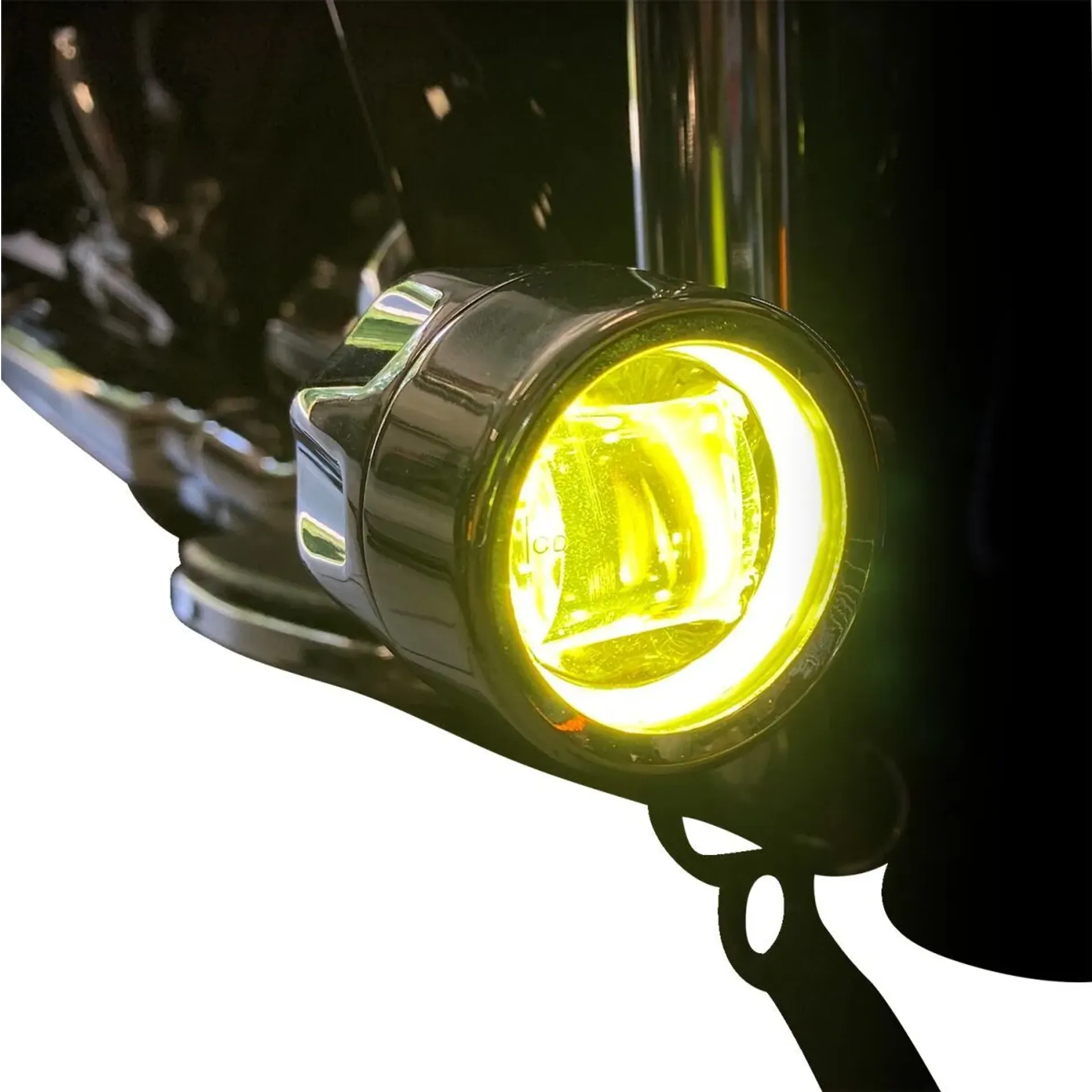 Light Fog Black/ Yellow