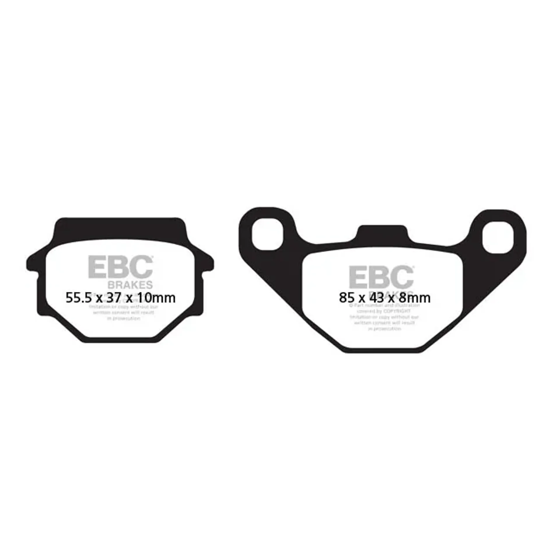 EBC Organic brake pads