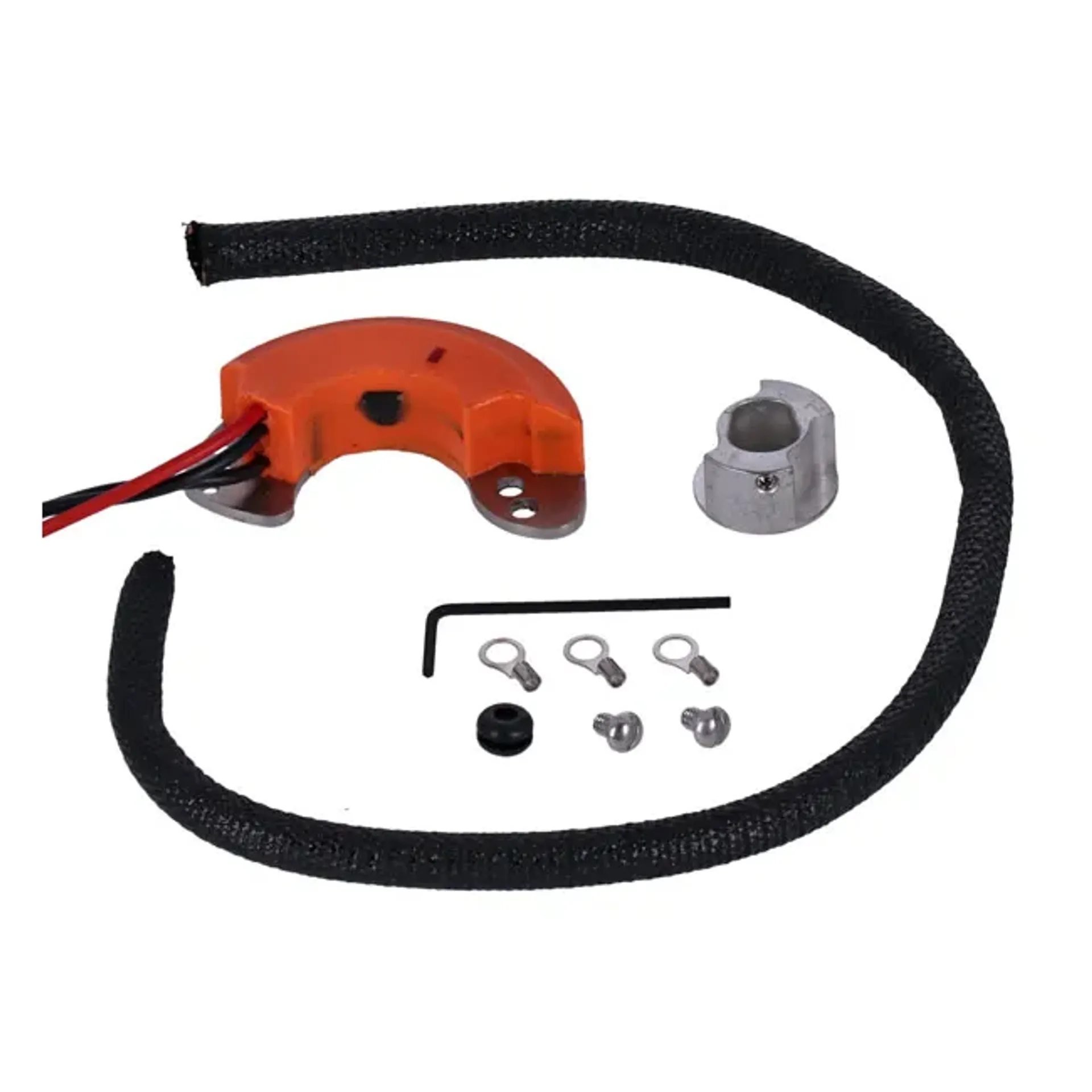 V-Tronic, electronic ignition for 6 & 12V. Hand advance