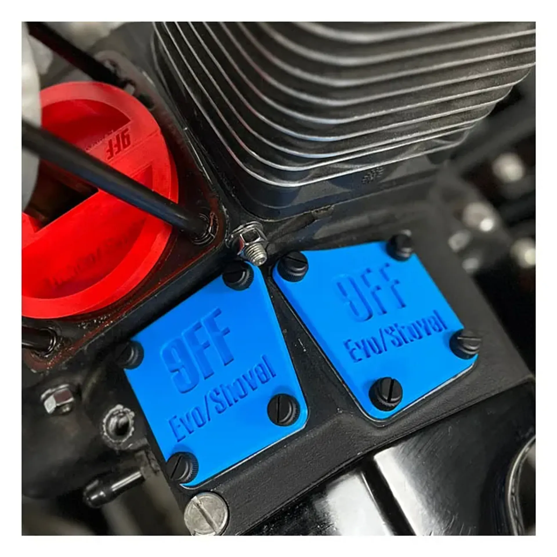 9Finger Fabrication, M8 lifter bore case cover set