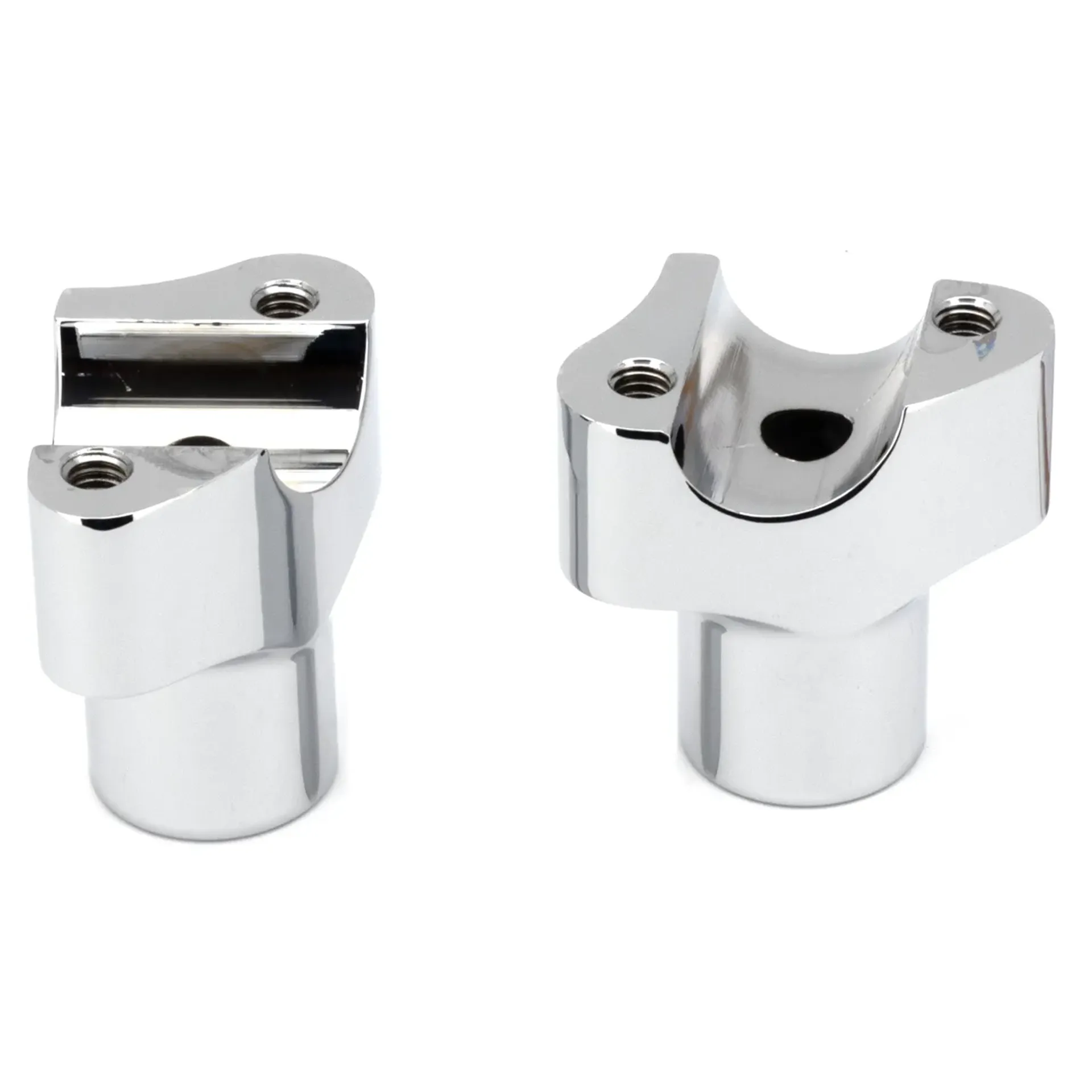 GZP Chrome Billet aluminum riser set