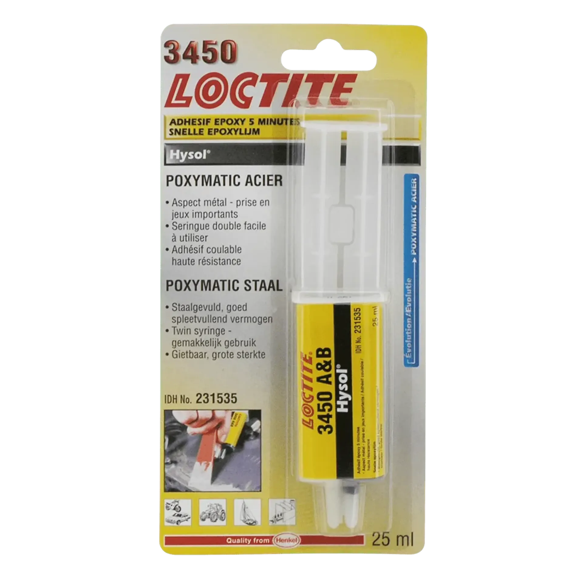 Loctite Poxymatic Steel 3450 25ml