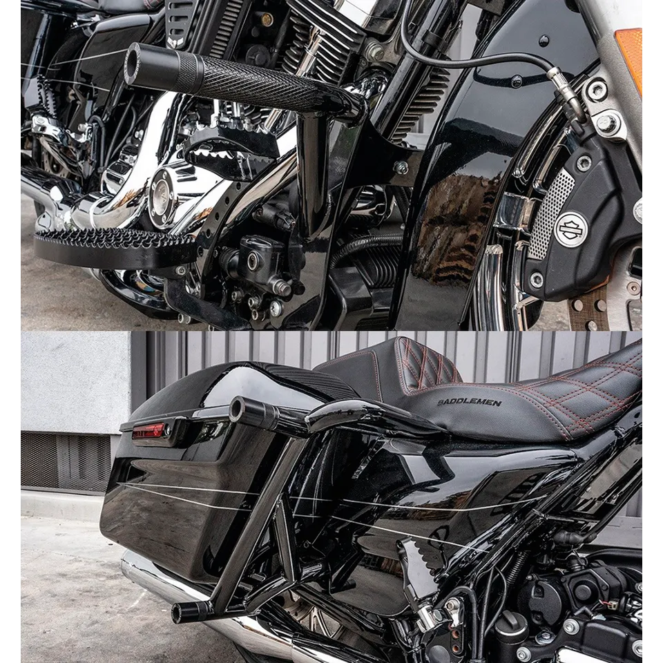 Burly Brawler Kit FLH/T14-Up Black - Afbeelding 3
