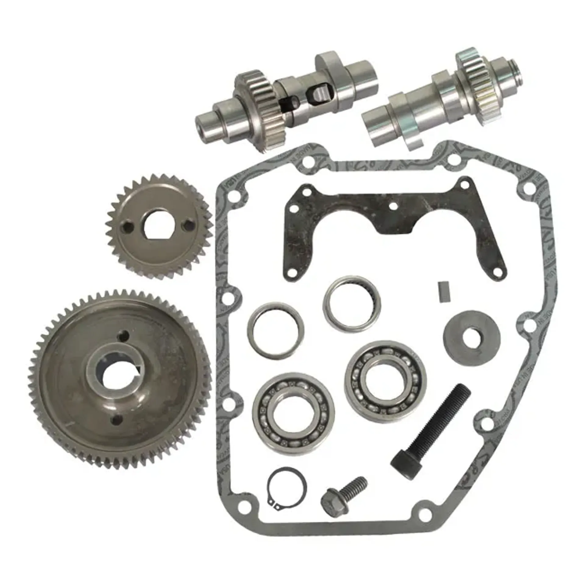 S&S, Easy Start gear drive 585 camshaft kit (IOG)