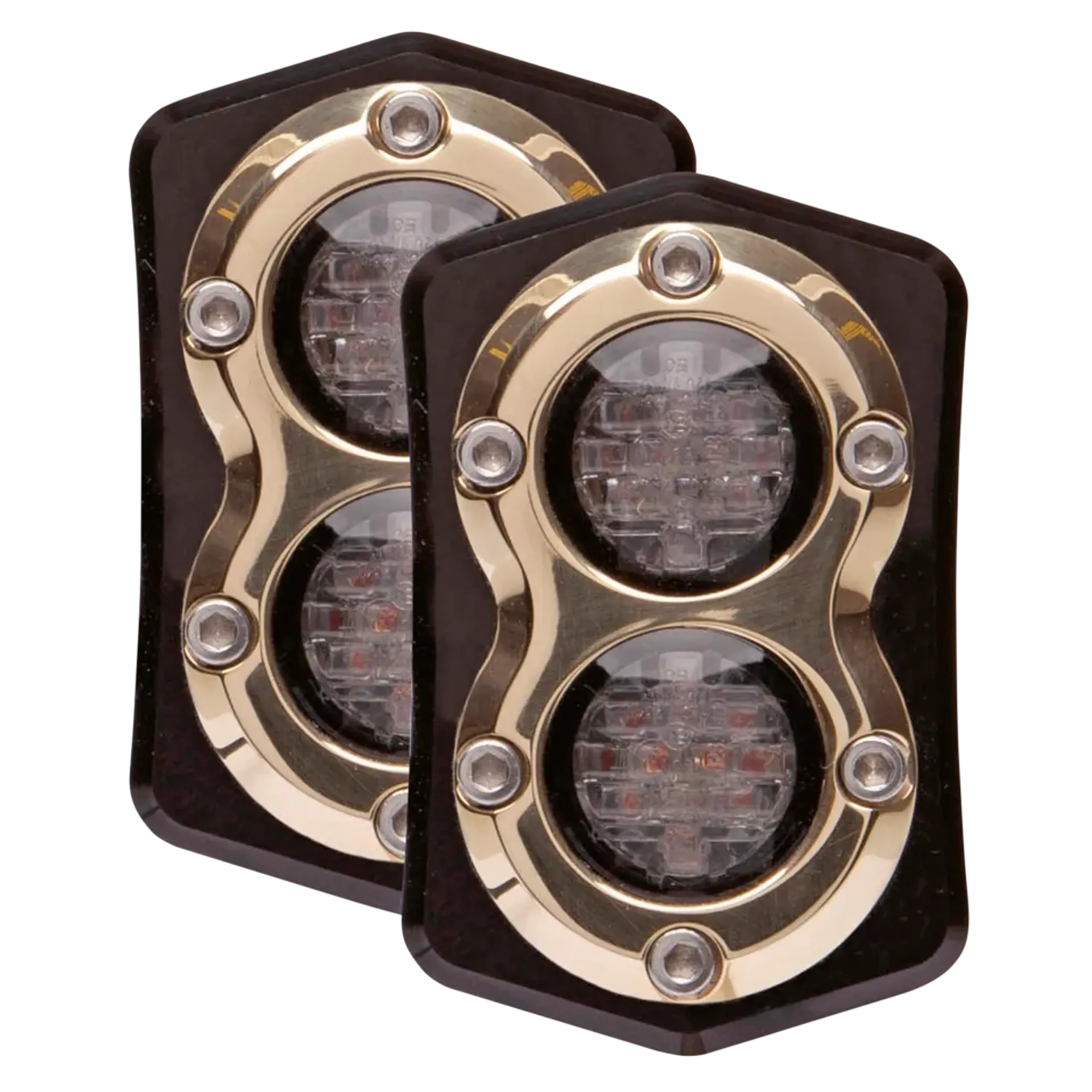 Vity’s Taillight/licenseplte kit blk/brs
