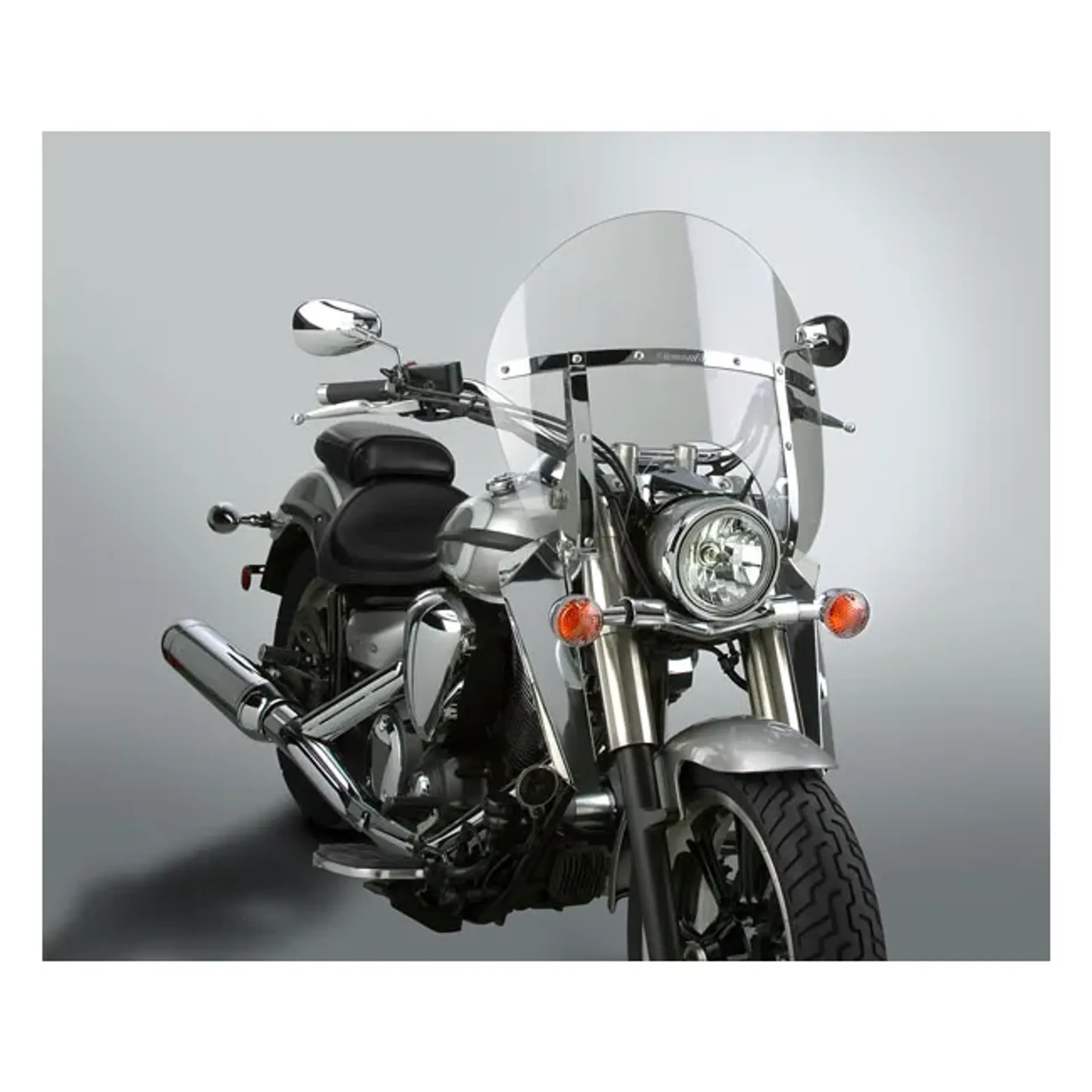 NC SwitchBlade® Quick Release Windshield Chopped™ Clear