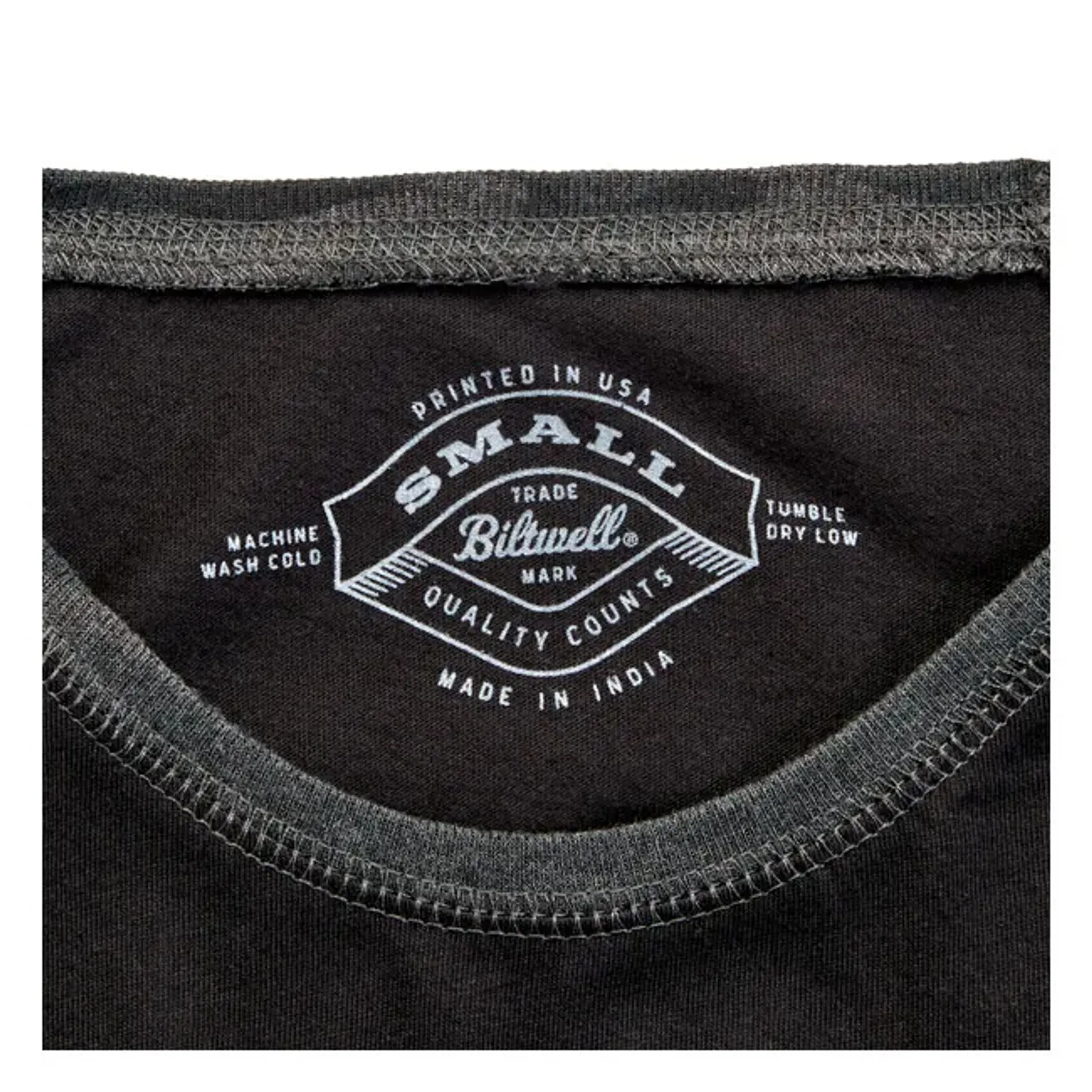Biltwell Script baseball female shirt