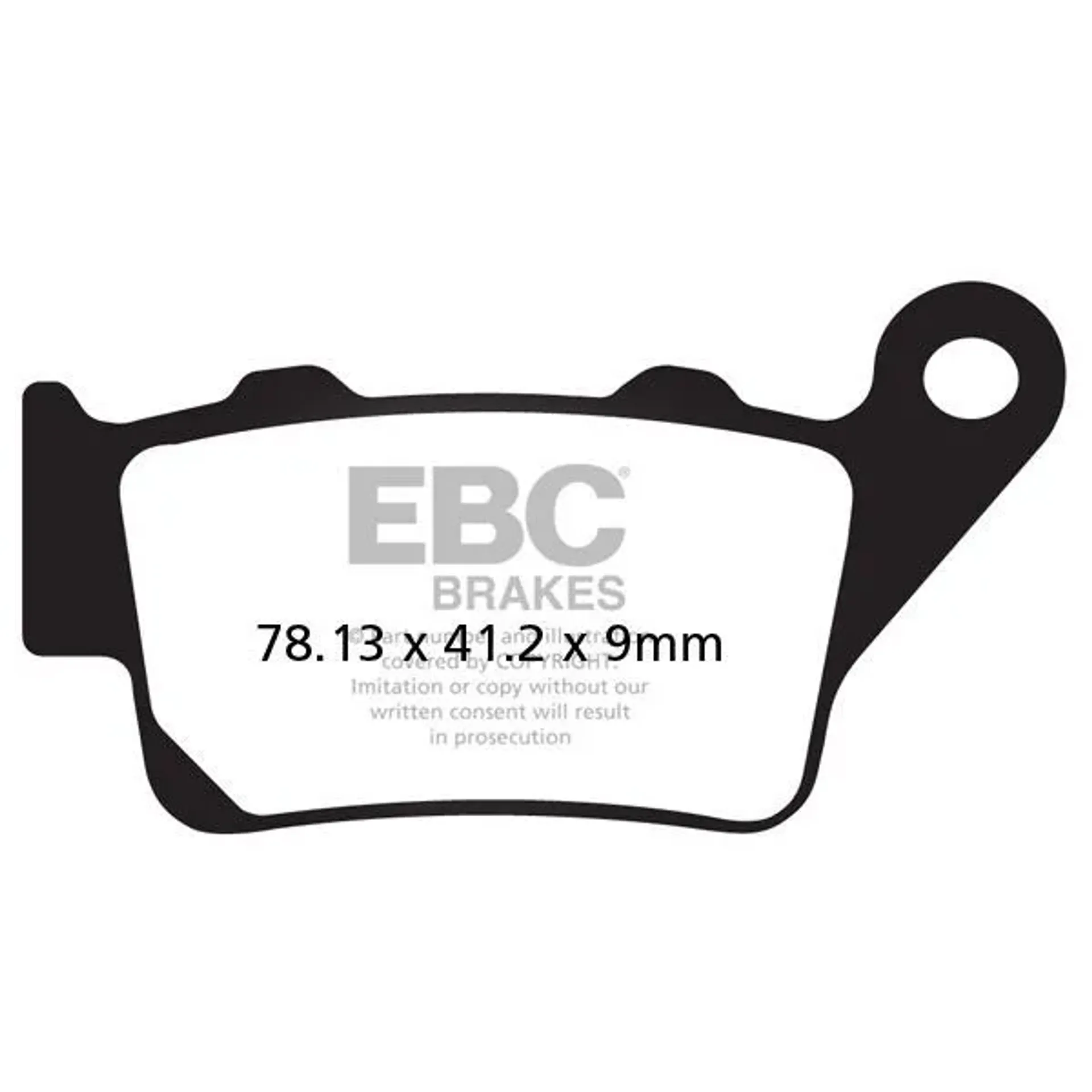 Brake Pad Fa-V Series Sintered Metal/Organic Compound