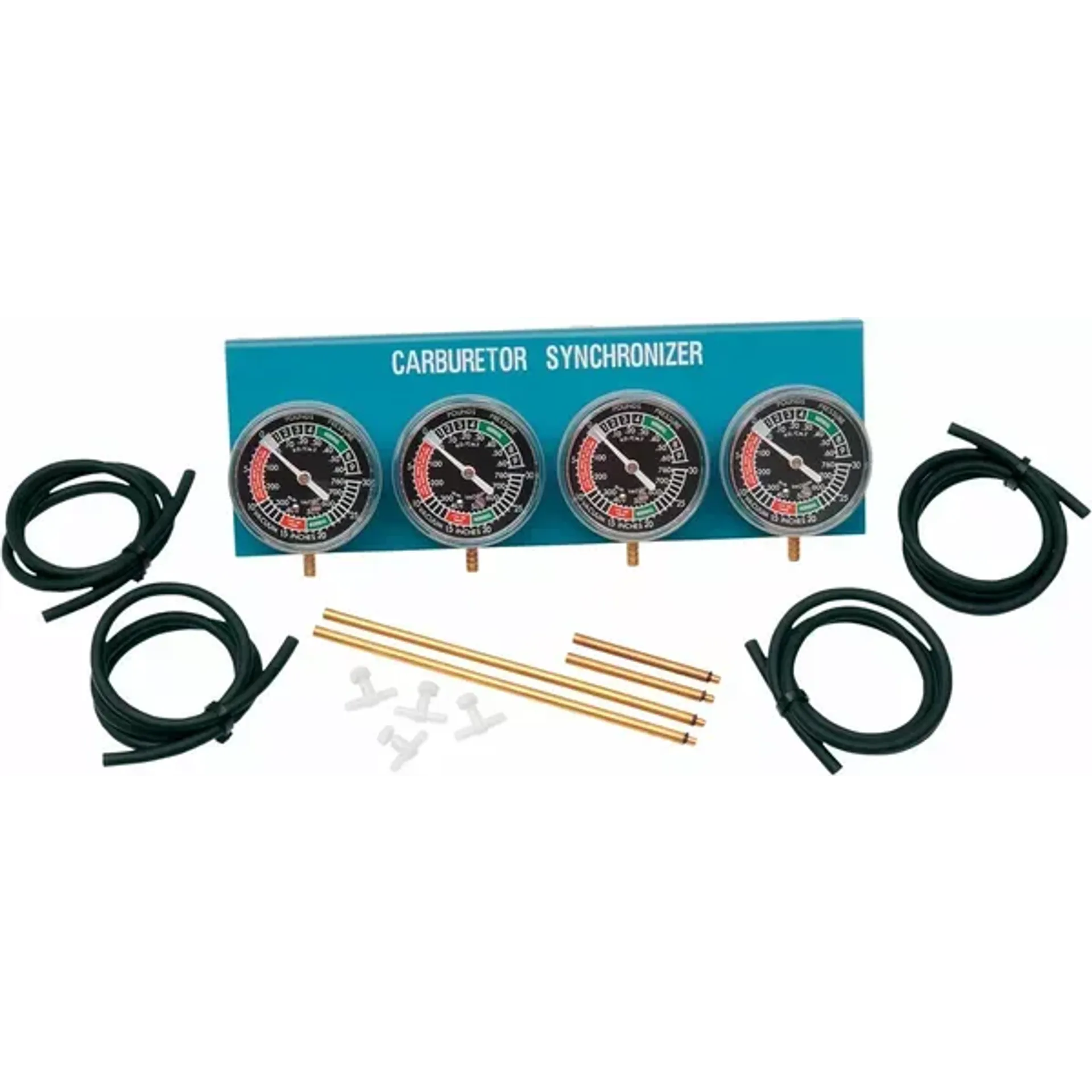 Vaccuum Carburetor Synchronizer 4-Carburetors Set