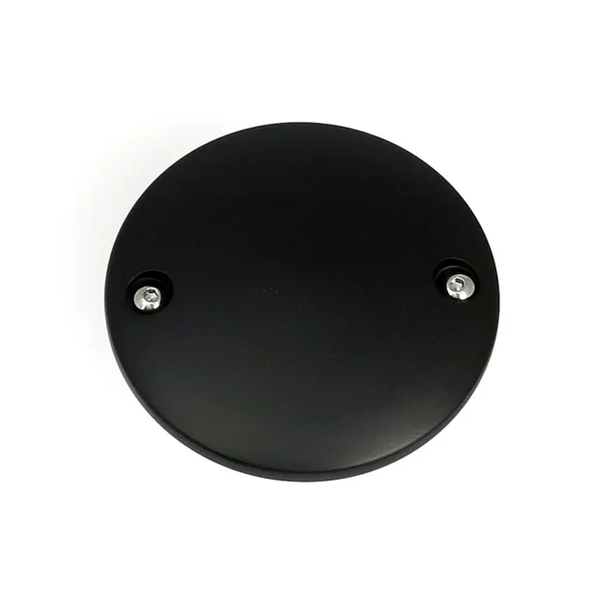 Point cover, domed. Black