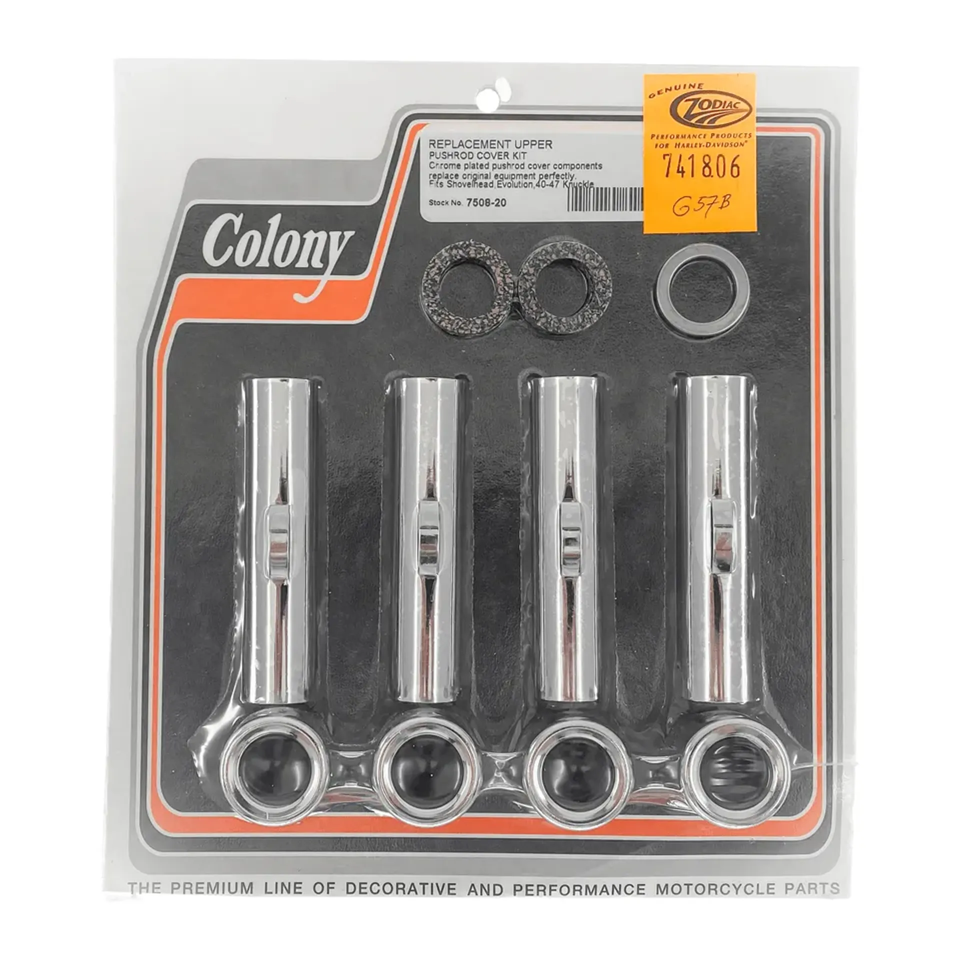 Upper Pushrod Cvr Kit BT40-99 XL91-up