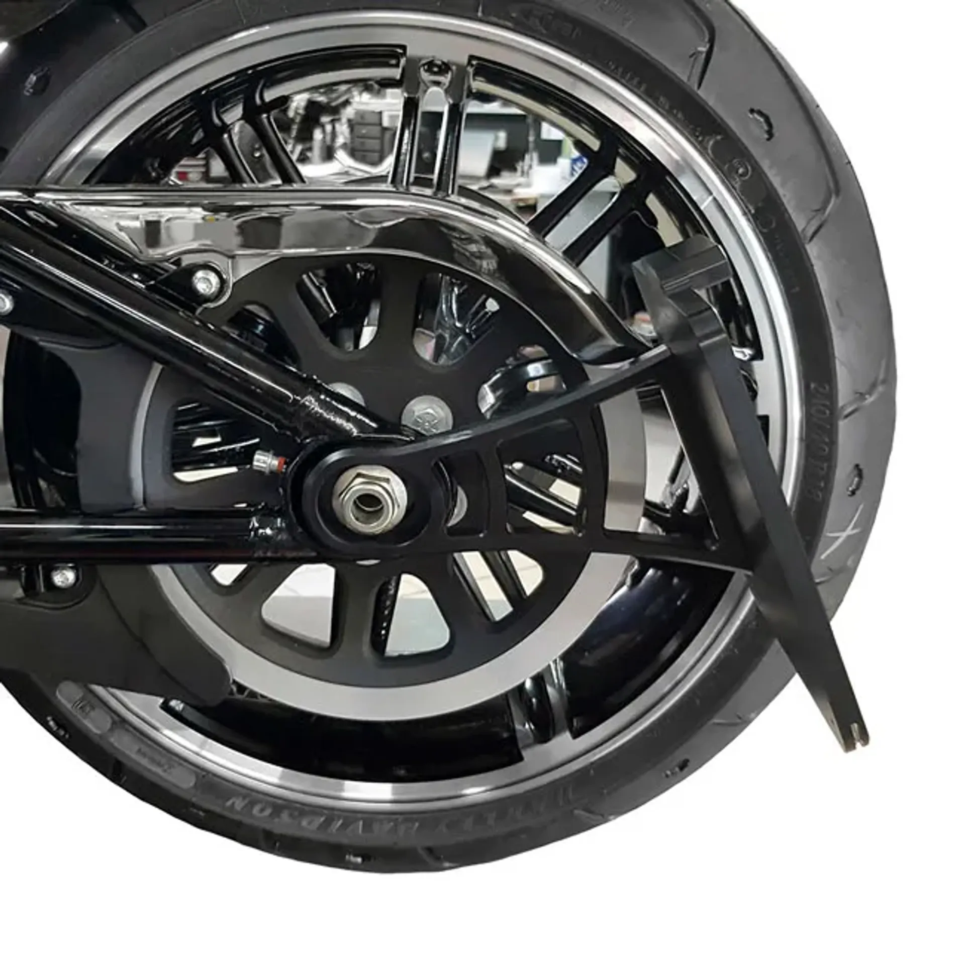 *6 DAYS EXTRA TRANSIT TIME* HeinzBikes, side mount license plate bracket. Black